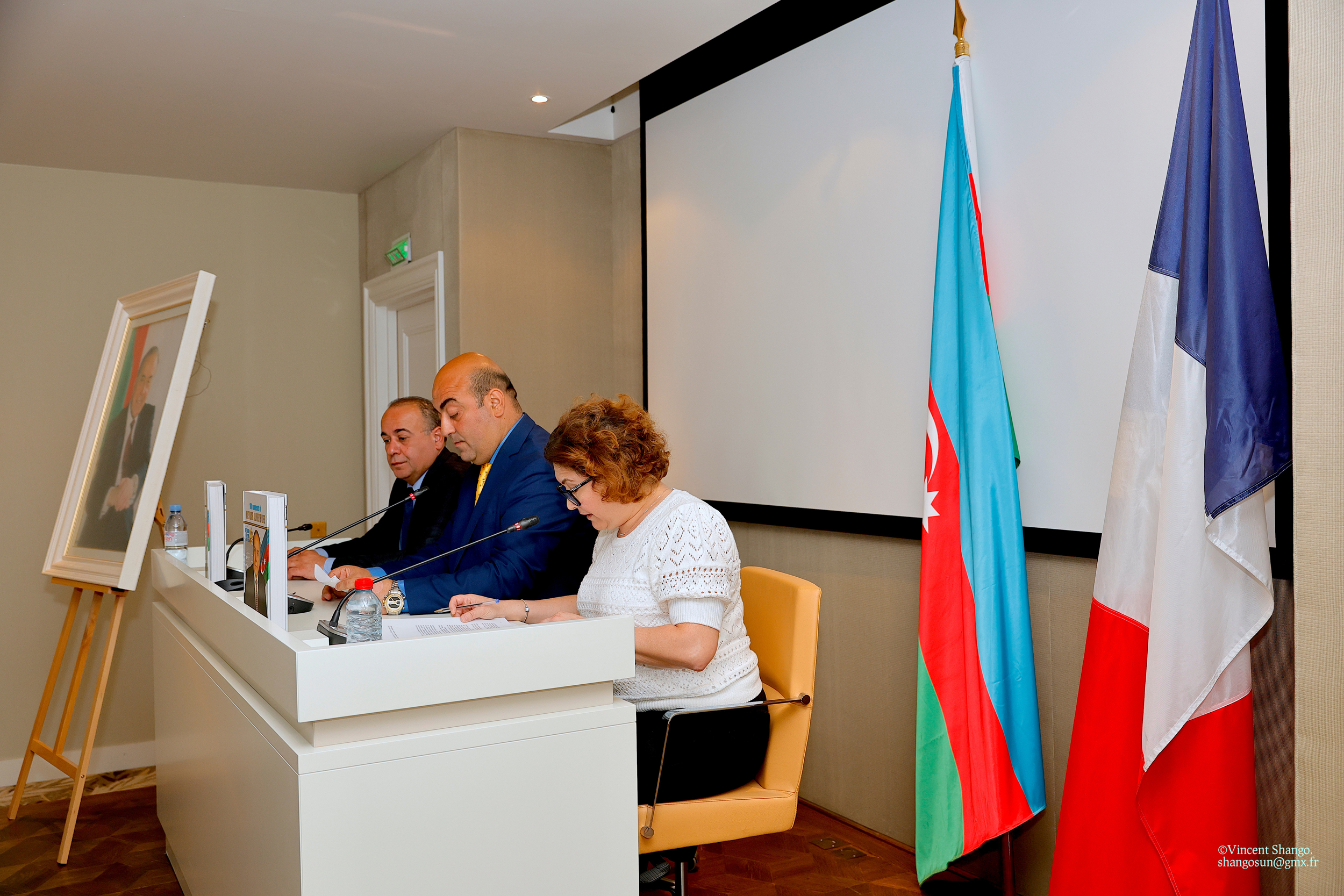 Paris-hosts-presentation-of-100-Moments-of-Heydar-Aliyev’s-Life-book-Ayaz-Gojayev-Emin-Nasirli-the-Author-Aytan-Mouradova-Nigar-Vekilova