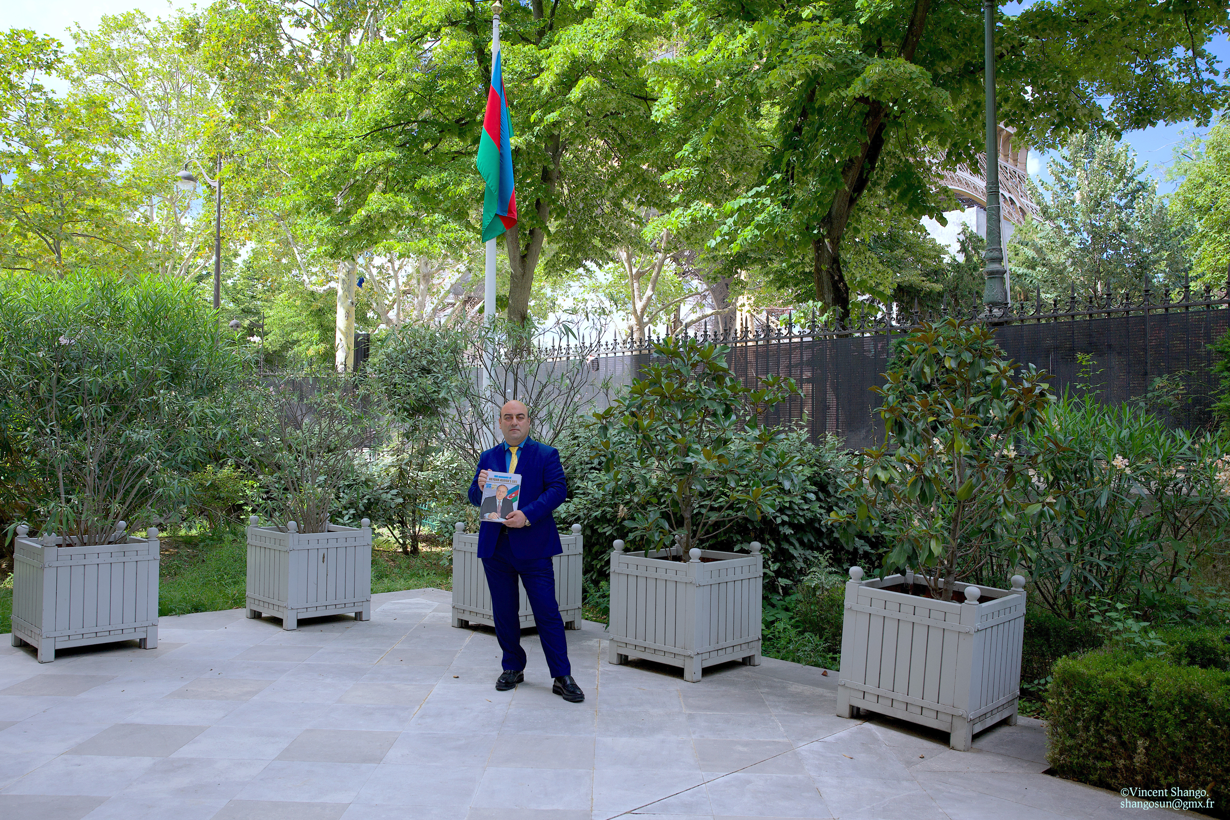 100 Moments de la vie de Heydar Aliyev - Emin Nasirli - l'auteur et rédacteur en chef de Mon Azerbaïdjan Magazine - Service culturel de l'Ambassade d'Azerbaïdjan - L'Association DIALOGUE FRANCE AZERBAÏDJAN