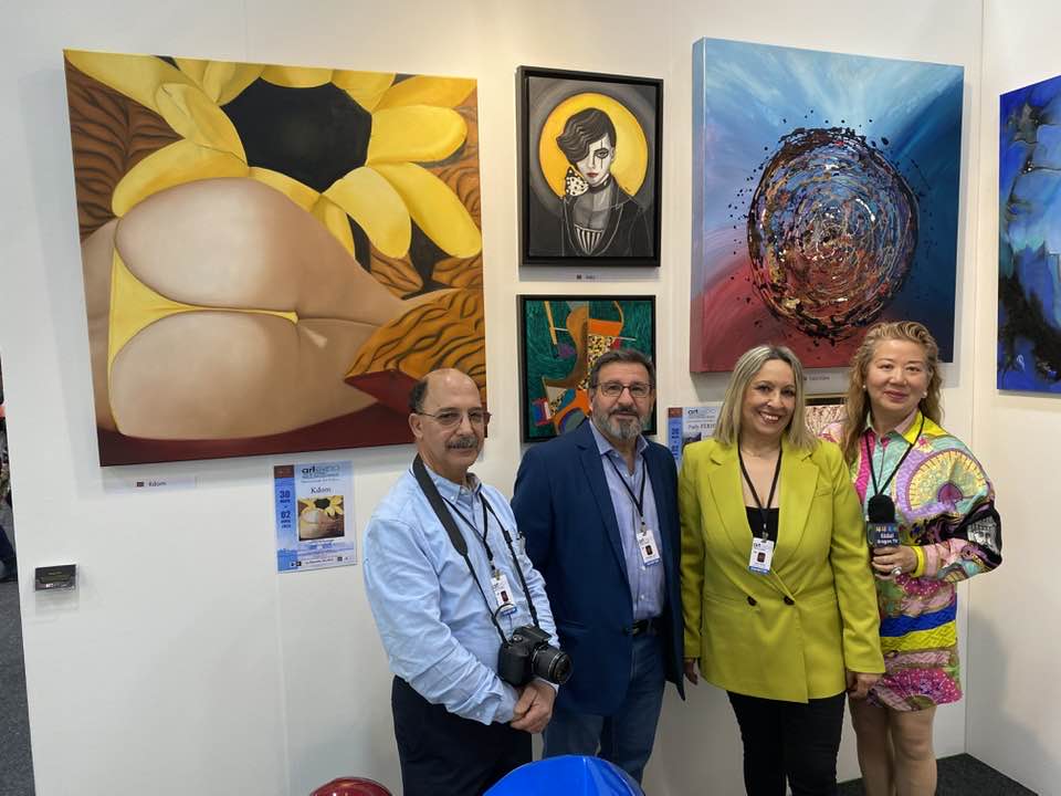 INTERNATIONAL ART GALLERY exhibits Fady FERHI at ArtExpo New York 2023 - Recap