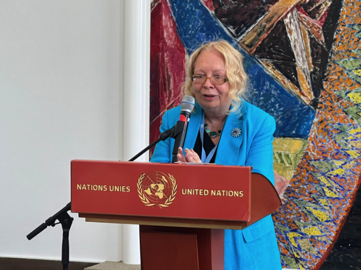 Ms. Tatyana Dmitrievna Valovaya, the Director General of the UN Office in Geneva