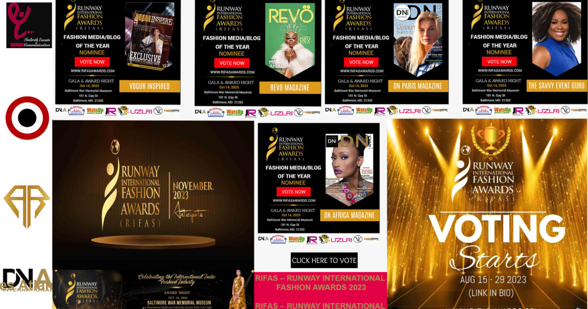 AFRICA-VOGUE-COVER-DN-AFRICA-Media-Partenaire - RUNWAY INTERNATIONAL FASHION AWARDS RIFAS2023 - Category FASHION MEDIA-BLOG OF THE YEAR