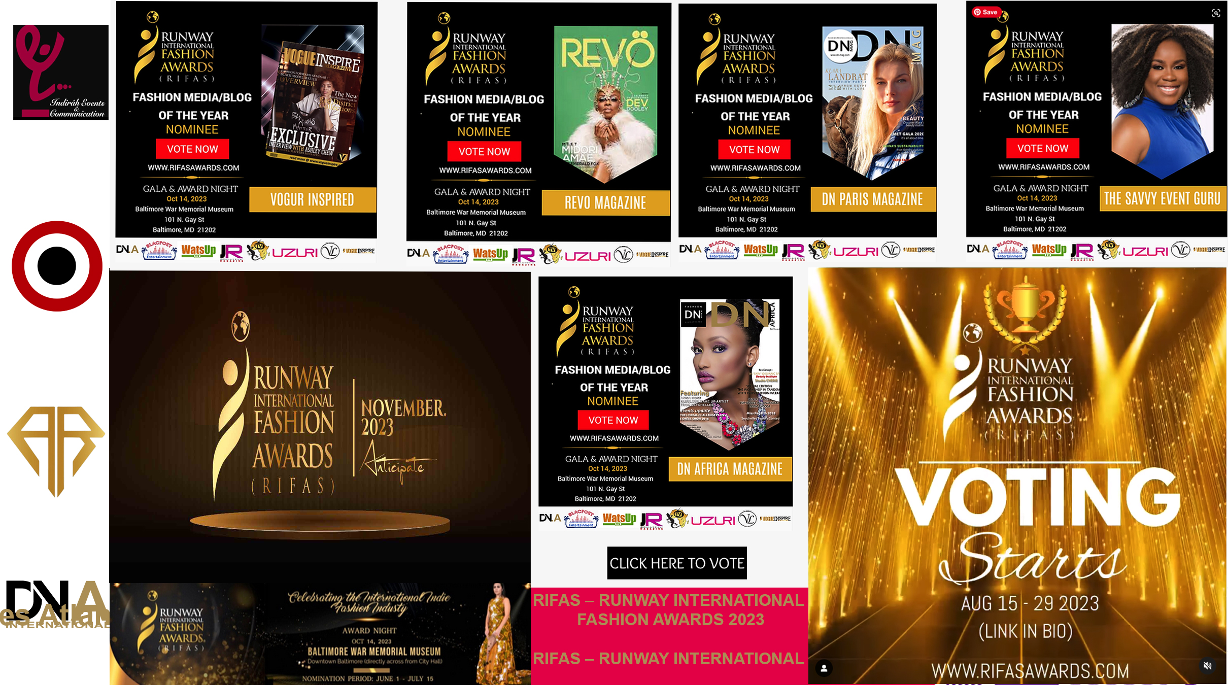AFRICA-VOGUE-COVER-DN-AFRICA-Media-Partenaire - RUNWAY INTERNATIONAL FASHION AWARDS RIFAS2023 - Category FASHION MEDIA-BLOG OF THE YEAR