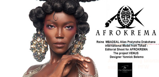 AFRICA-VOGUE-COVER-Reine-MBADEAL-Alias-Pralyncha-Drakchana -International-Model-from-Tchad-Editorial-Shoot-for-AFROKREMA-The-project-VENUS -Designer-Yannick-Belemo-DN-AFRICA-Media-Partner