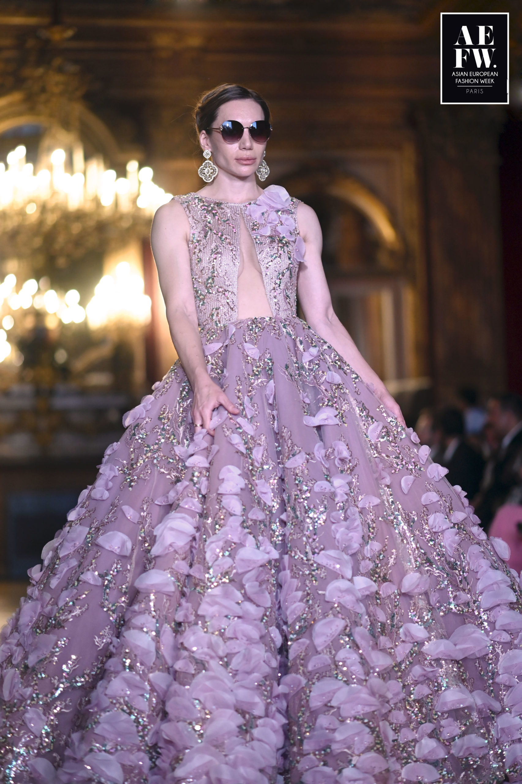 MICHAEL CINCO RTW SS24  & Miss Universe 2022 - Miss R'Bonney Gabriel - PFW SS24