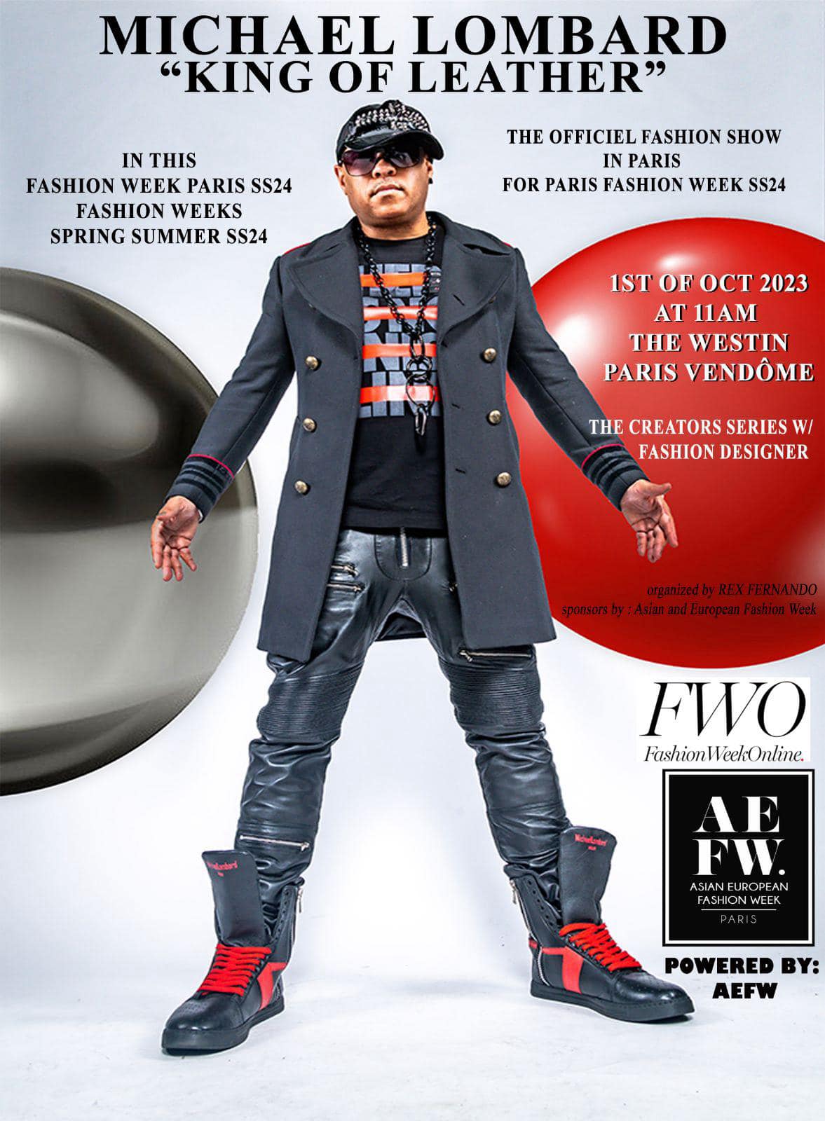 MICHAEL LOMBARD-KING OF LEATHER-AEFW - DN-AFRICA MEDIA PARTNER