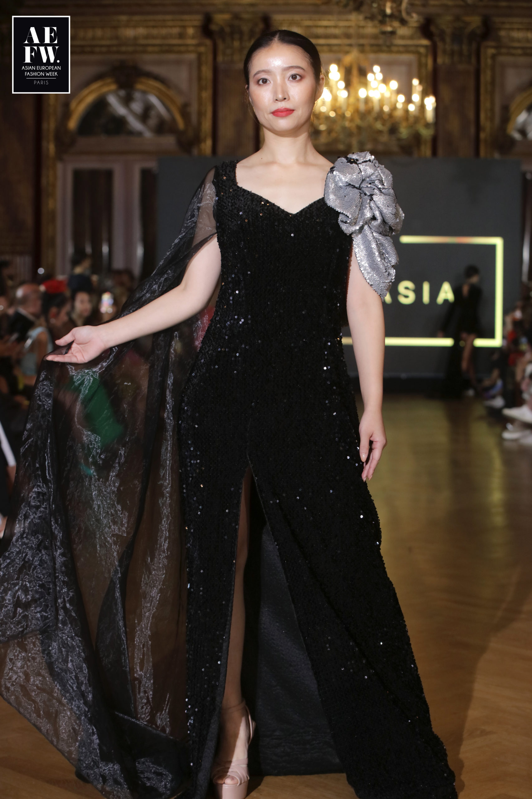 AEFW 'ASIAN EUROPEAN FASHION WEEK'  present - ANASTASIA Luxury brand from Georgia by Eka Mgaloblishvili & Anastasia Bakuradze – Organizer Rex FERNANDO – Co-Organizing – Tomonaga Ritsuko – Sponsor MIRAISE JAPAN – MIRAISE International representing BIMORE (Skin Care Gel)