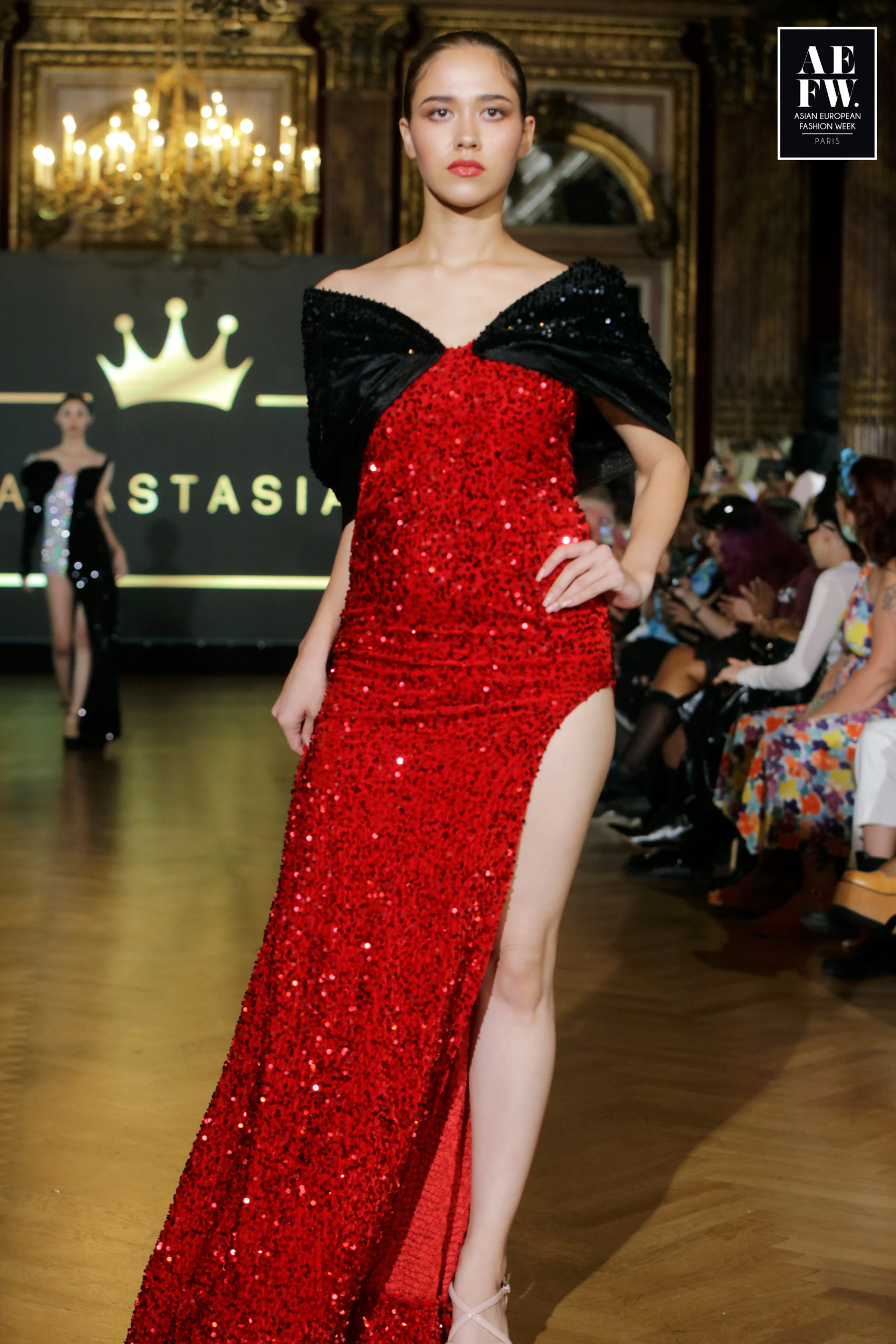 AEFW 'ASIAN EUROPEAN FASHION WEEK'  present - ANASTASIA Luxury brand from Georgia by Eka Mgaloblishvili & Anastasia Bakuradze – Organizer Rex FERNANDO – Co-Organizing – Tomonaga Ritsuko – Sponsor MIRAISE JAPAN – MIRAISE International representing BIMORE (Skin Care Gel)