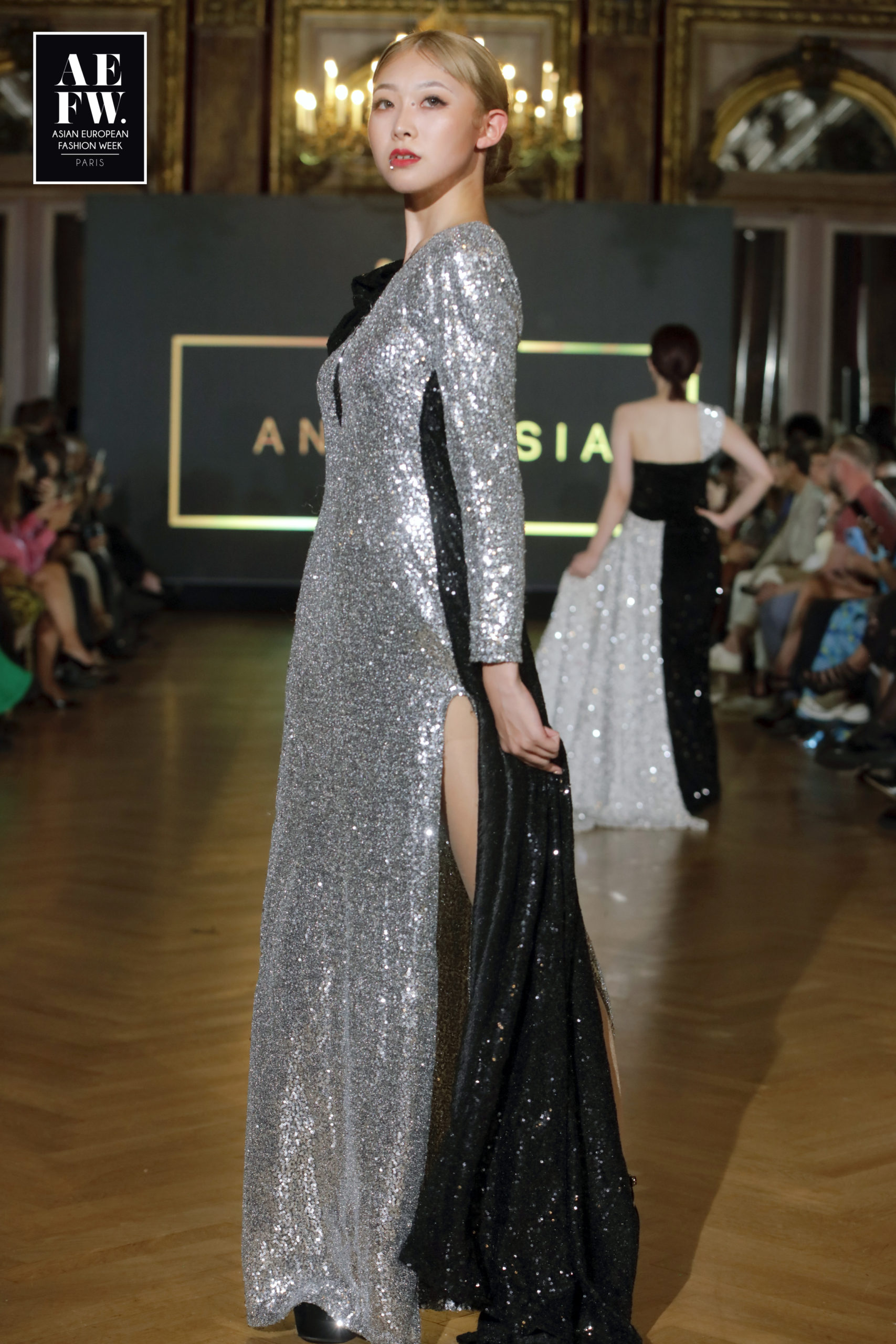 AEFW 'ASIAN EUROPEAN FASHION WEEK' present - ANASTASIA Luxury brand from Georgia by Eka Mgaloblishvili & Anastasia Bakuradze – Organizer Rex FERNANDO – Co-Organizing – Tomonaga Ritsuko – Sponsor MIRAISE JAPAN – MIRAISE International representing BIMORE (Skin Care Gel)