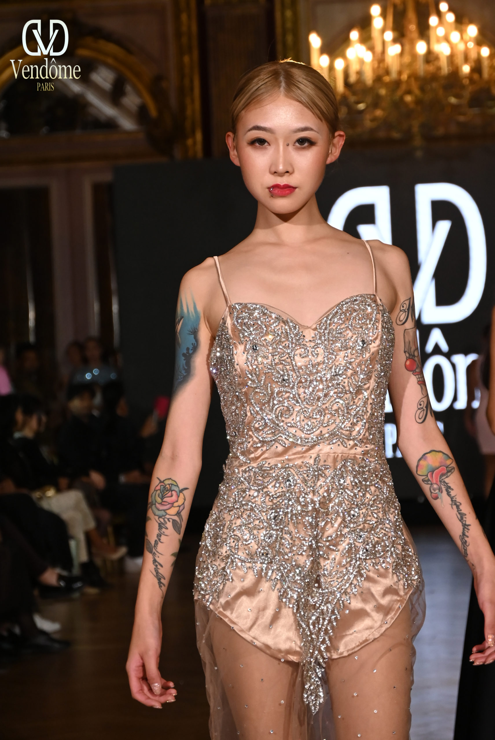 AEFW (ASIAN EUROPEAN FASHION WEEK) presents VENDÔME PARIS - PFWSS24 - The WestIn PARIS -  Producer world_beauty_innovetions - AEFW Co-Organizer - Sponsor MIRAISE -  Photographer Guy LANDRY