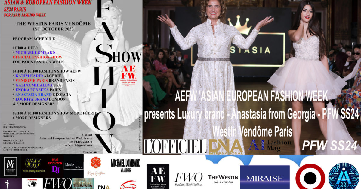 AFRICA-VOGUE-COVER-FIRST-MAGAZINE-AEFW-ASIAN-EUROPEAN-FASHION-WEEK-PRESENTS-ANASTASIA-ANASTASIA Luxury brand from Georgia by Eka Mgaloblishvili & Anastasia Bakuradze – FROM-GEORGIA-Organizer Rex FERNANDO - DN-AFRICA-Media-Partner