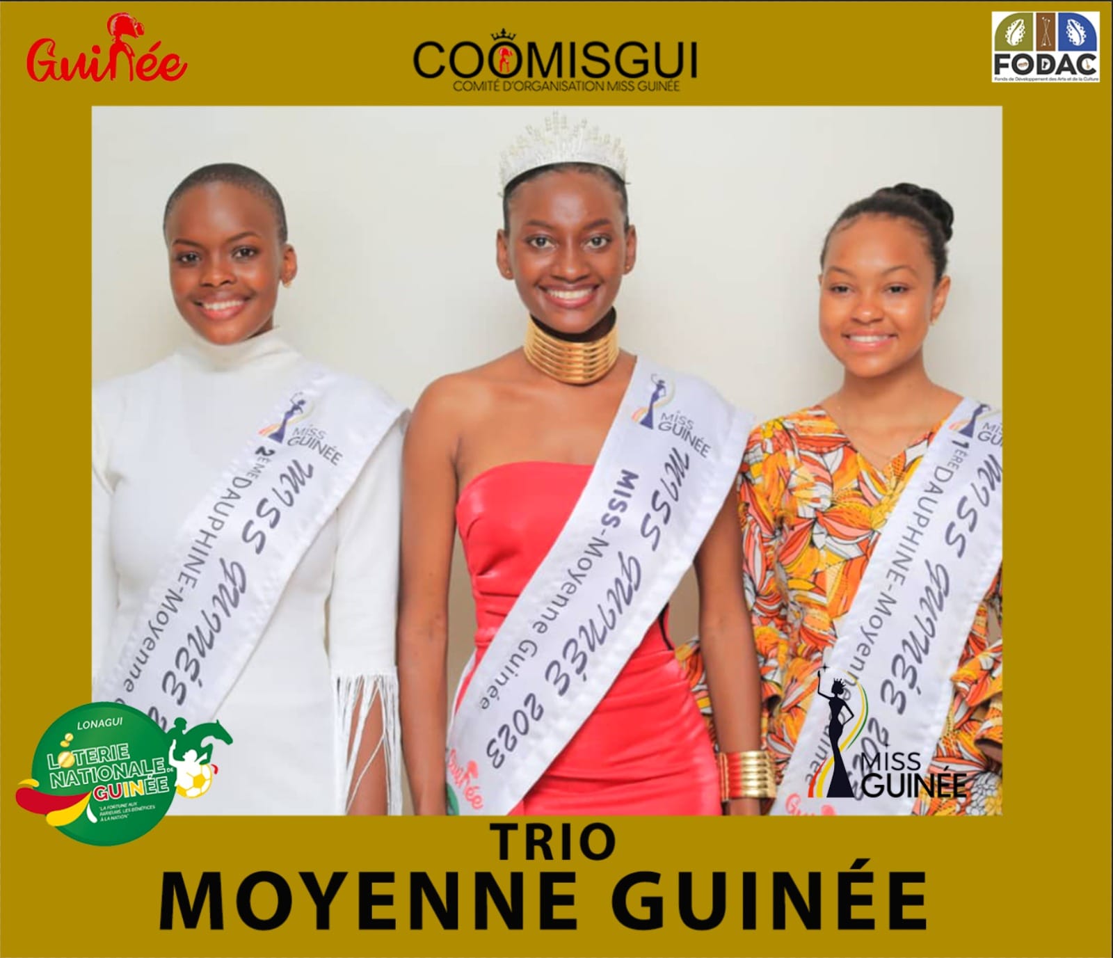 COOMISGUI-MISS GUINEE 2023 - MISS MOYENNE GUINEE