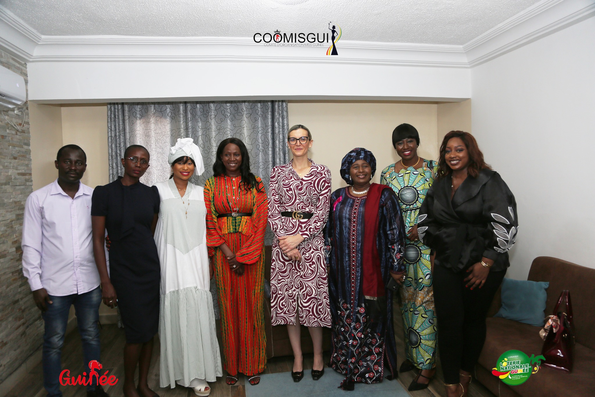 COOMISGUI 2023 by Aminata DIALLO - Visit the Candidates Residence Miss GUINEE 2023  - A very Welcoming for Madame Lauriane Doumbouya, the First Lady of the Guinee Republic & Madame Aicha Nanette Conté, Aicha Nanette Conté
