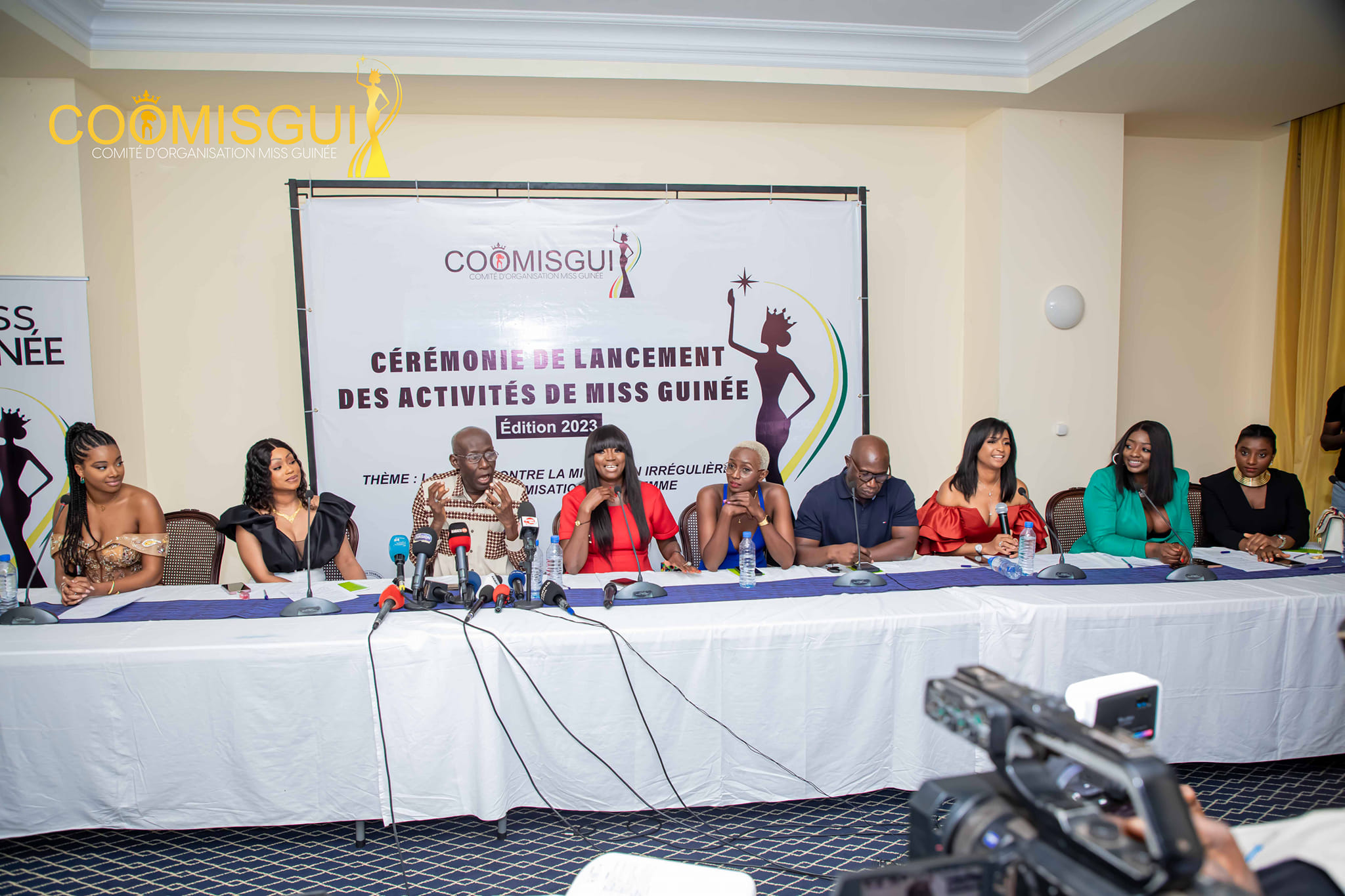 Press conference to announce the details of the Miss Guinea 2023 pageant