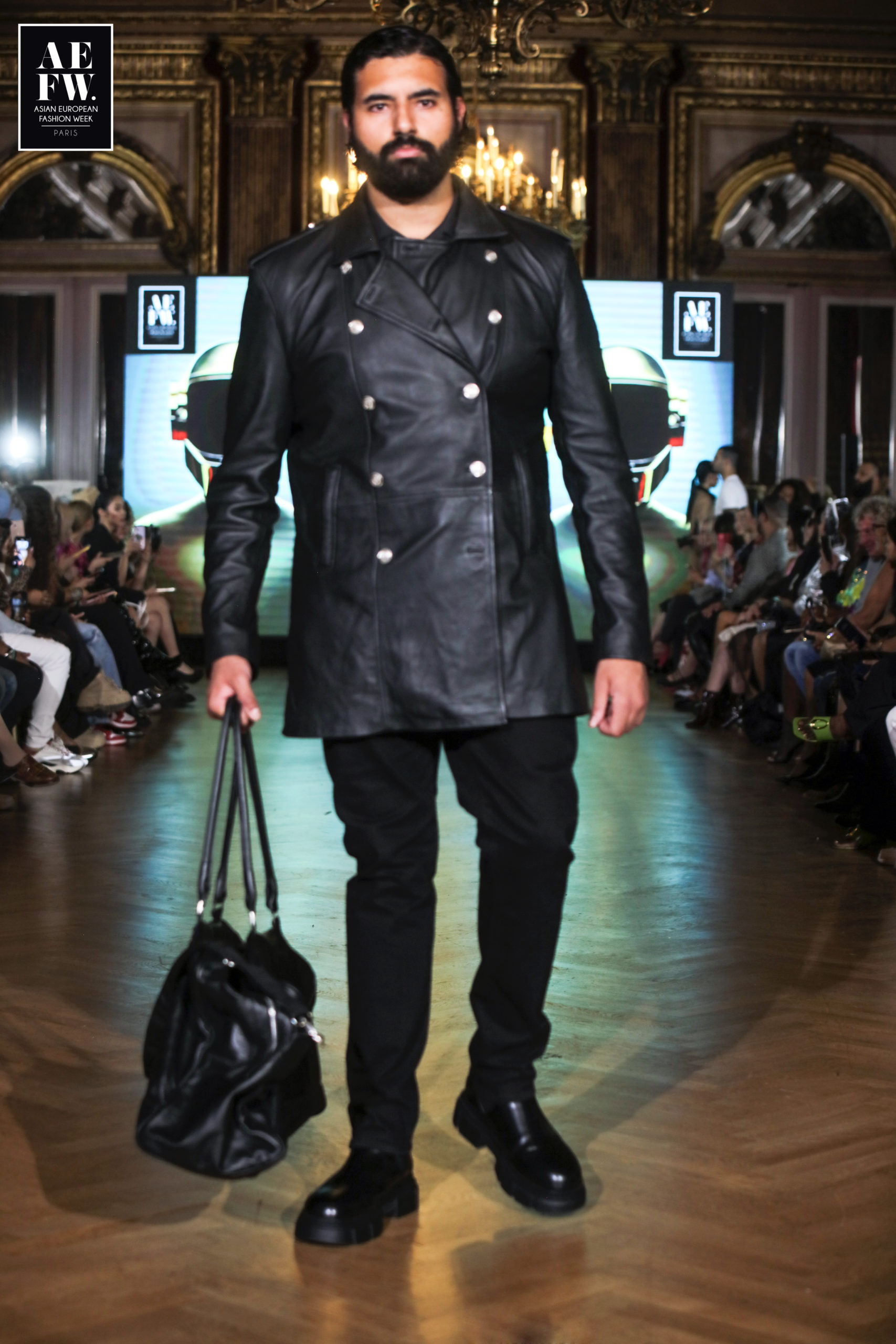 AEFW (Asian European Fashion Week) - MICHAEL LOMBARD - ML SOLO PARIS - The King of Leather - PFW SS24  -WEST IN PARIS-VENDOME