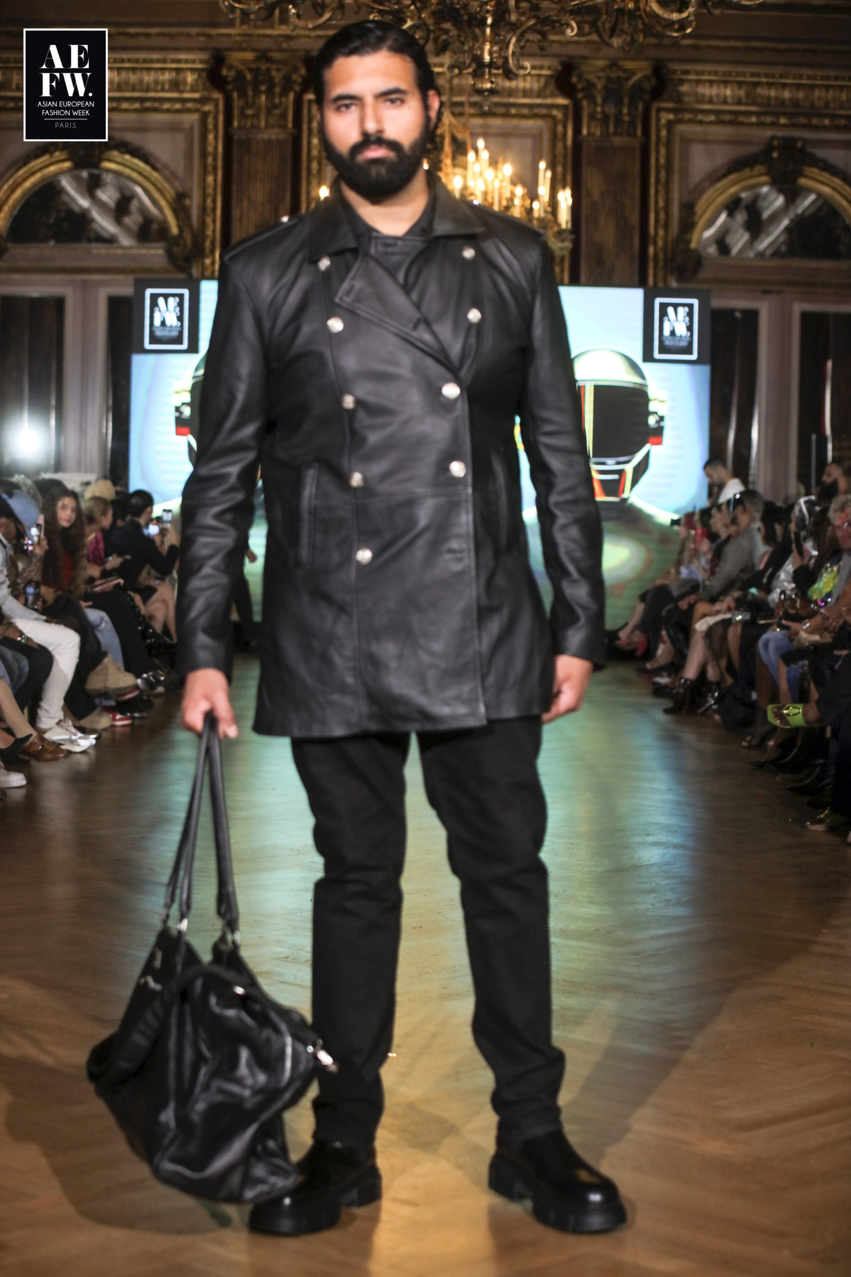 AEFW (Asian European Fashion Week) - MICHAEL LOMBARD - ML SOLO PARIS - The King of Leather - PFW SS24  -WEST IN PARIS-VENDOME