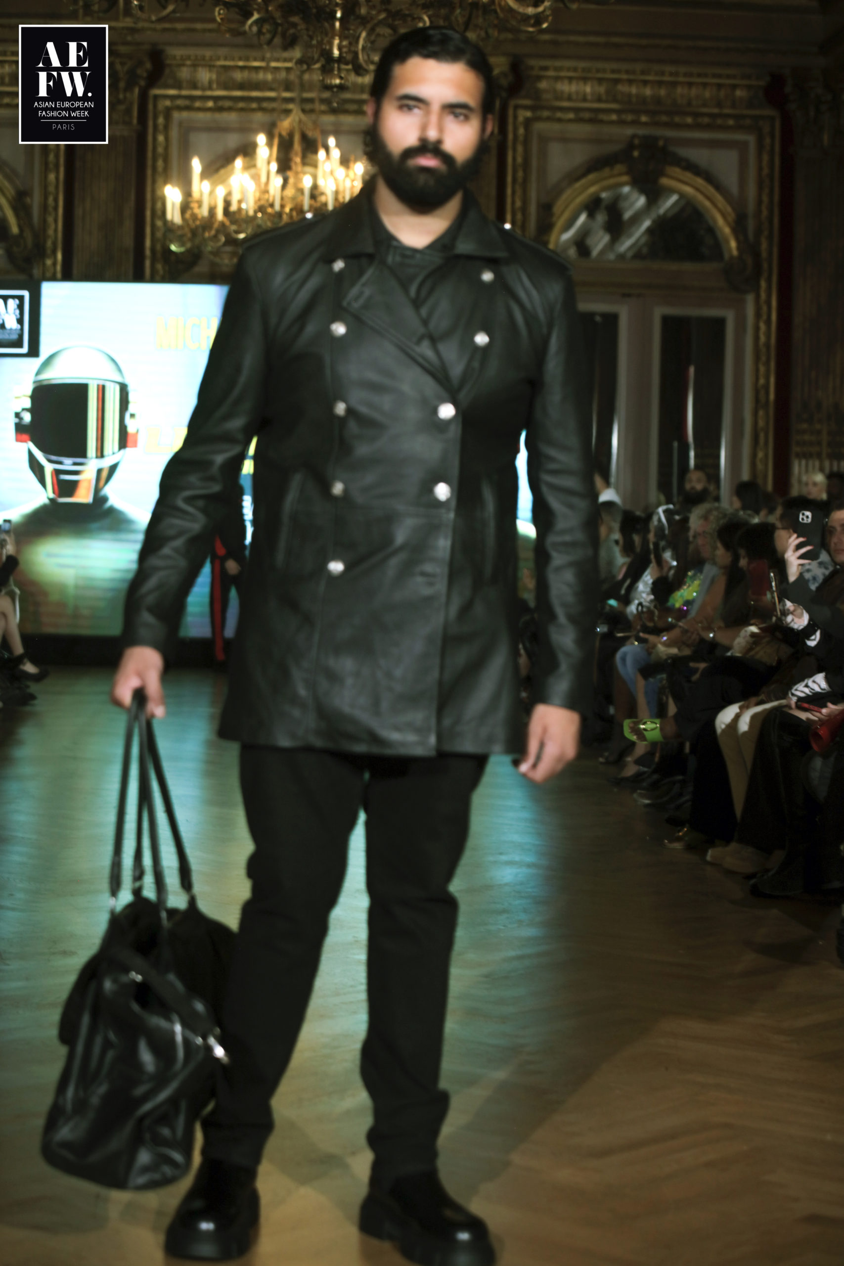 AEFW (Asian European Fashion Week) - MICHAEL LOMBARD - ML SOLO PARIS - The King of Leather - PFW SS24  -WEST IN PARIS-VENDOME