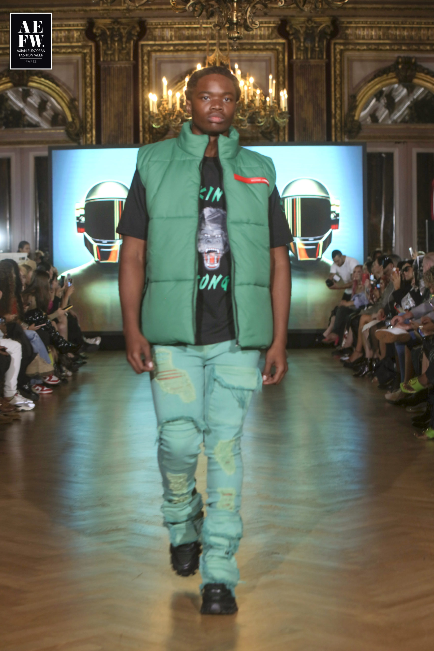 AEFW (Asian European Fashion Week) - MICHAEL LOMBARD - The King of Leather - PFW SS24  -WEST IN PARIS-VENDOME