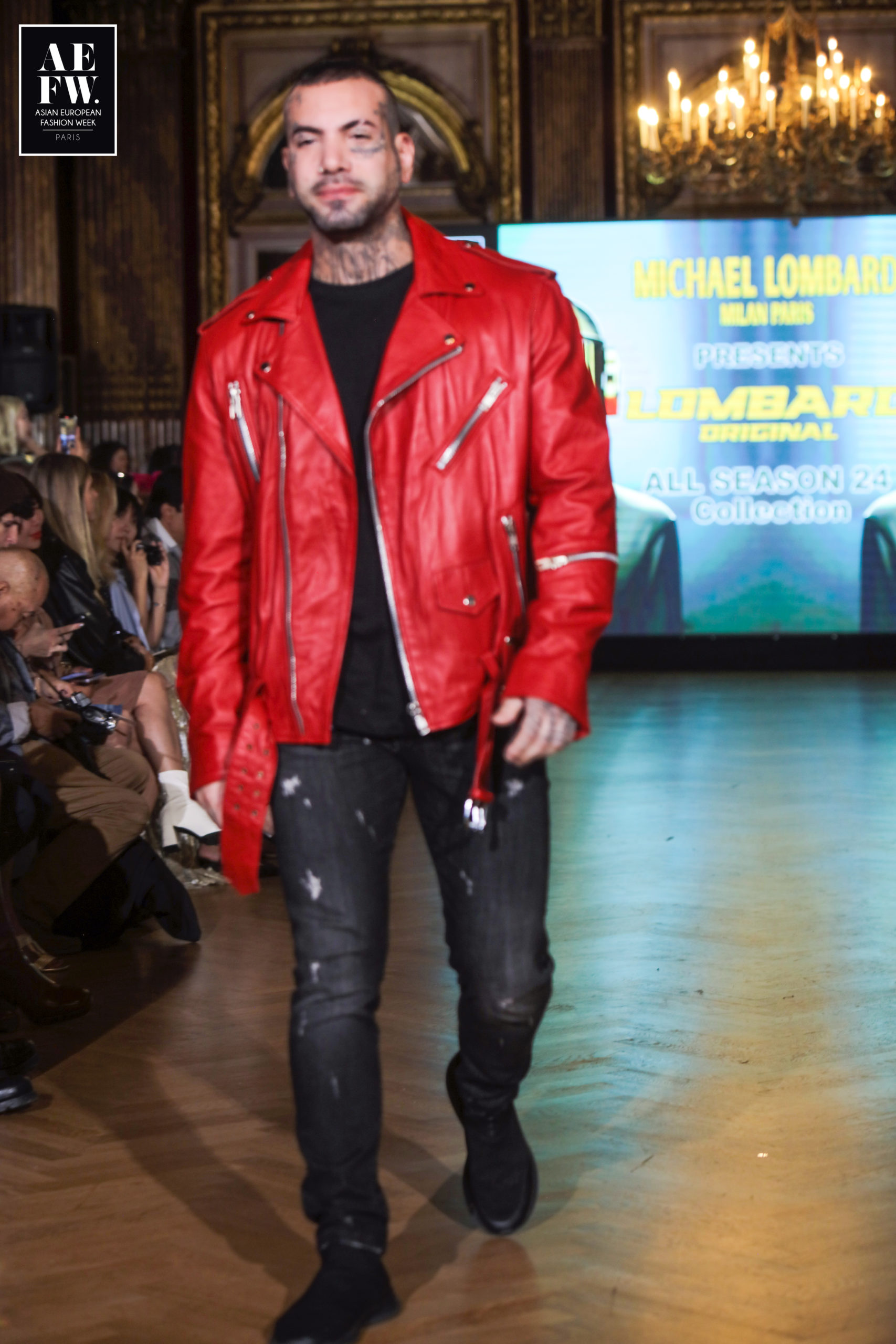 AEFW (Asian European Fashion Week) - MICHAEL LOMBARD - ML SOLO PARIS - The King of Leather - PFW SS24  -WEST IN PARIS-VENDOME