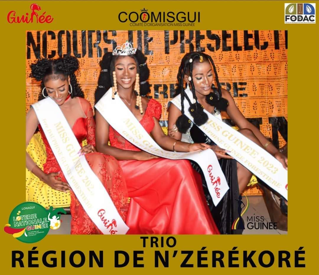 MISS GUINEE 2023- DISTRICT N'ZEREKORE-FINALISTS