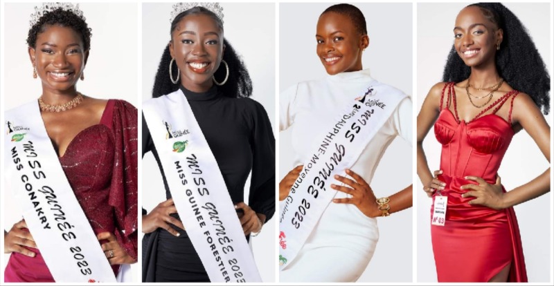 Miss Guinea 2023 is about to begin with the revelation of the 22 finalists- List 1