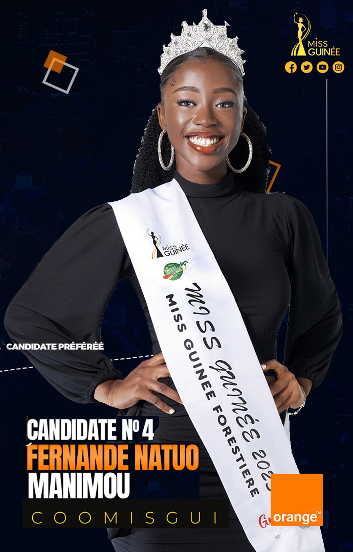 Miss-HADJA-KADIATOU-CONDE-Representing-Miss-CONAKRY-Miss-FERNANDE-NATUO-MANIMOU-CANDIDATE-Number-4 - DN-AFRICA MEDIA PARTNER