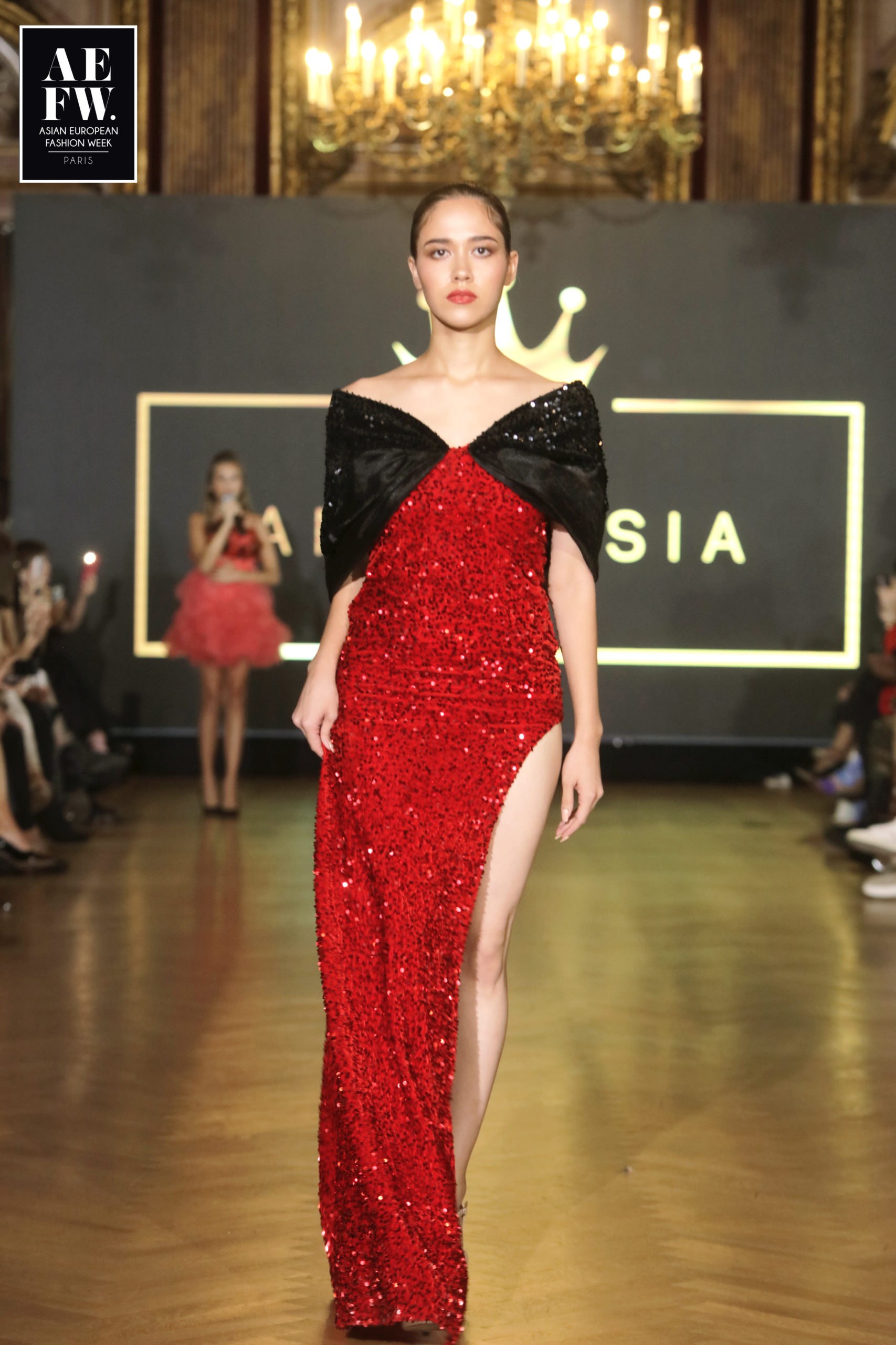 AEFW 'ASIAN EUROPEAN FASHION WEEK'  present - ANASTASIA Luxury brand from Georgia by Eka Mgaloblishvili & Anastasia Bakuradze – Organizer Rex FERNANDO – Co-Organizing – Tomonaga Ritsuko – Sponsor MIRAISE JAPAN – MIRAISE International representing BIMORE (Skin Care Gel)