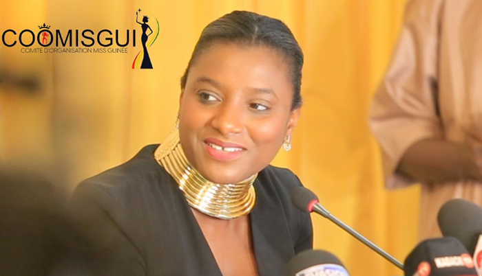 Presentation-of-the-members-of-the-Miss-Guinea-Organising-Committee-Mrs-Hann-Moudatou-Bah,-Compliance-Director