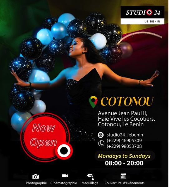 STUDIO 24 BENIN - Grand Opening The First Outlet in West Africa - DN-AFRICA Media Partner