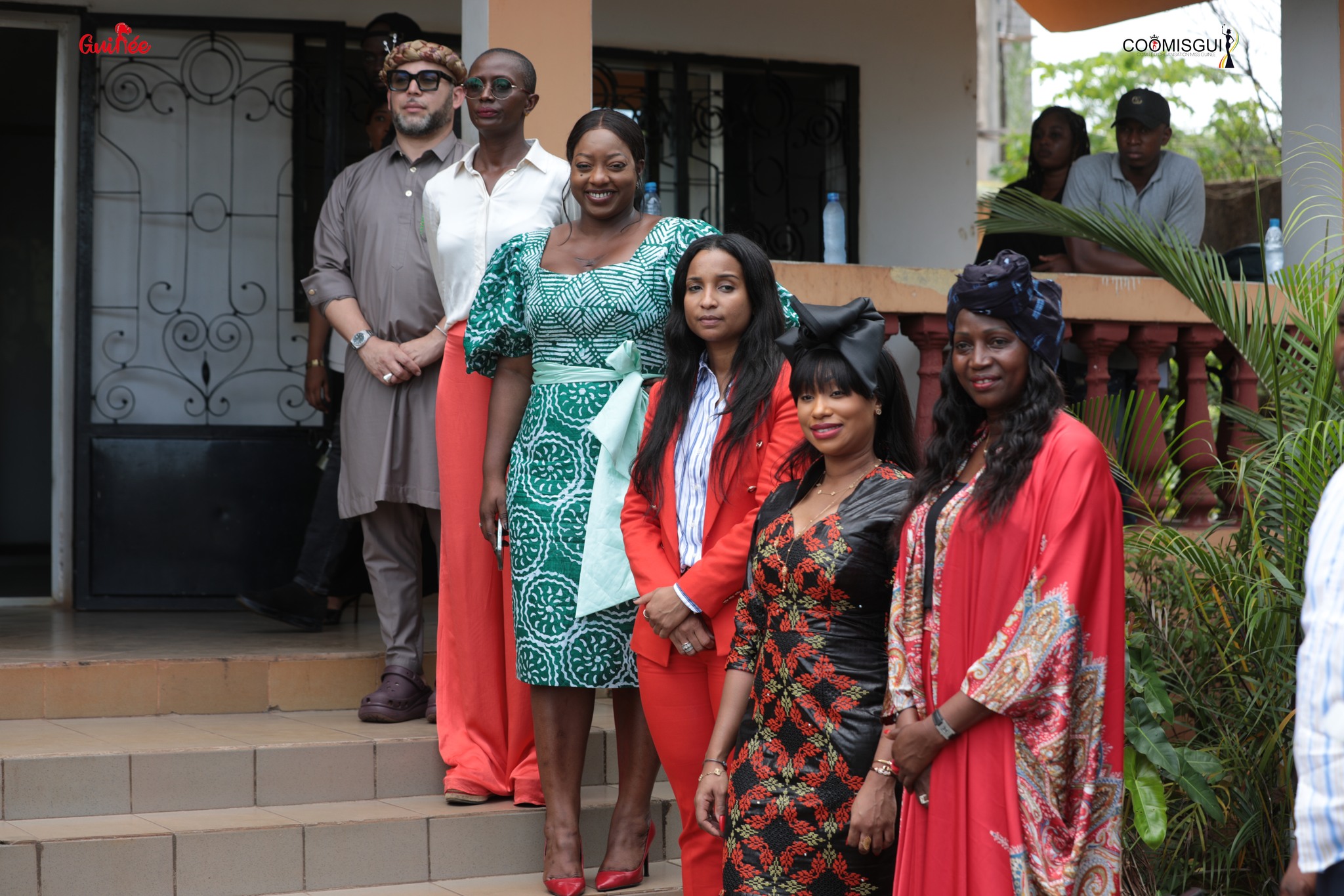 The official visit of the First Lady of the Republic of Guinea, Madame Lauriane DOUMBOUYA at KPAAF Training Center
