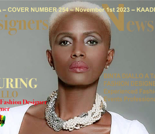 AFRICA-FASHION-STYLE - 2490 X 3508 - DN-AFRICA - COVER NUMBER 254 – November 1st 2023 - KAADE CREATION’S - A Thriving Company led by BINTA DIALLO A Talented FASHION DESIGNER & Experienced Fashion Events Professional from GUINEE
