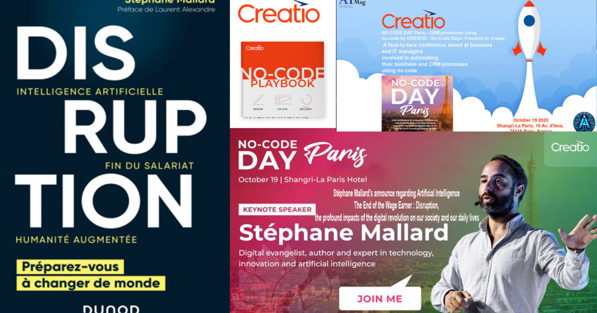 AFRICA-VOGUE-COVER-Stéphane-Mallard's-announce-regarding-Artificial-Intelligence-The-End-of-the-Wage-Earner-Disruption-the-profound-impacts-of-the-digital-revolution-on-our-society - DN-AFRICA Meda Partner - CRM PROCESSES USING NO-CODE BY CREATIO: FREEDOM TO CREATE