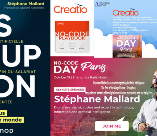 AFRICA-VOGUE-COVER-Stéphane-Mallard's-announce-regarding-Artificial-Intelligence-The-End-of-the-Wage-Earner-Disruption-the-profound-impacts-of-the-digital-revolution-on-our-society - DN-AFRICA Meda Partner - CRM PROCESSES USING NO-CODE BY CREATIO: FREEDOM TO CREATE