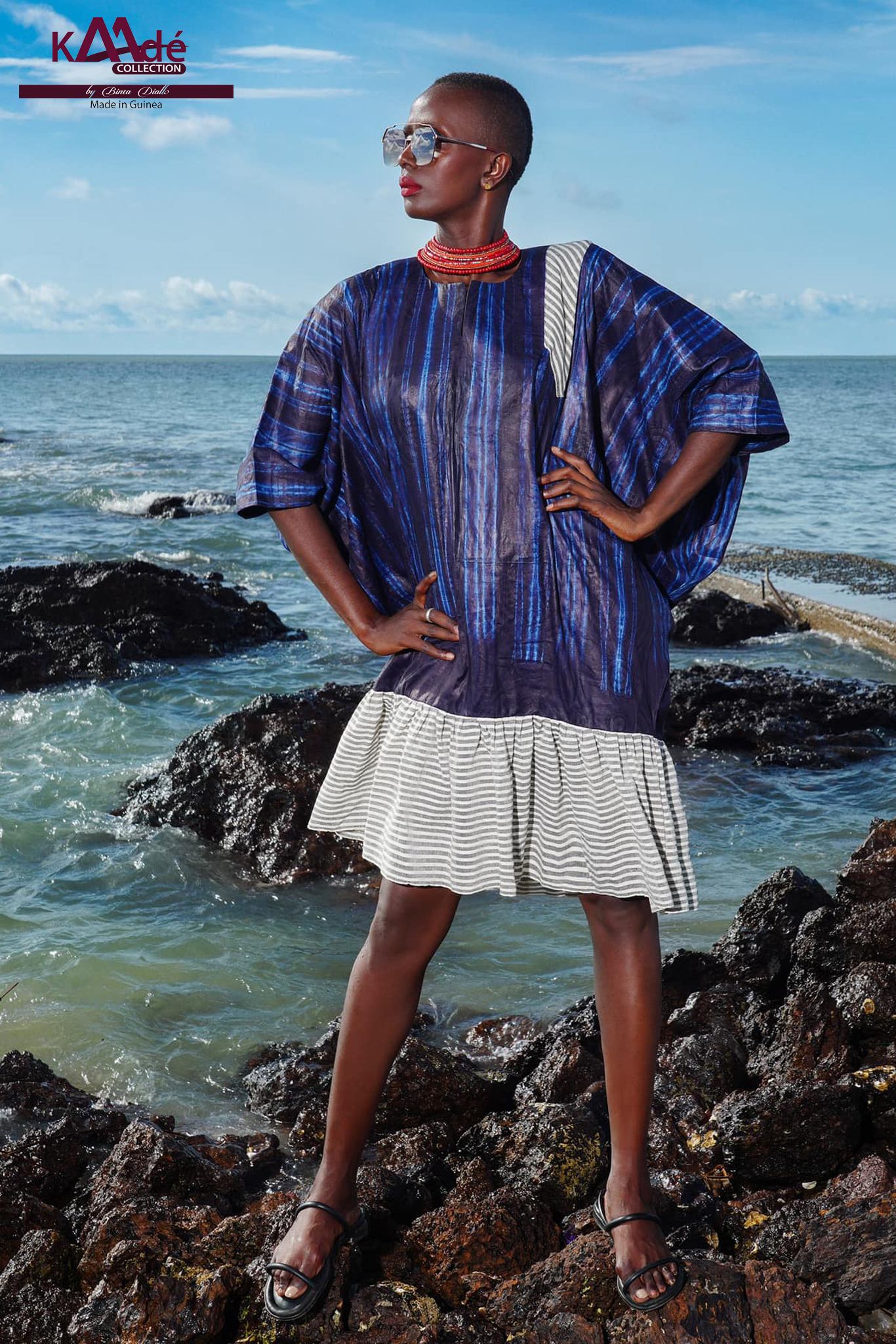 KAADE COLLECTION - An AFRICAN SUMMER - Model  Binta Diallo - Photo  Laurent Elie Badessi