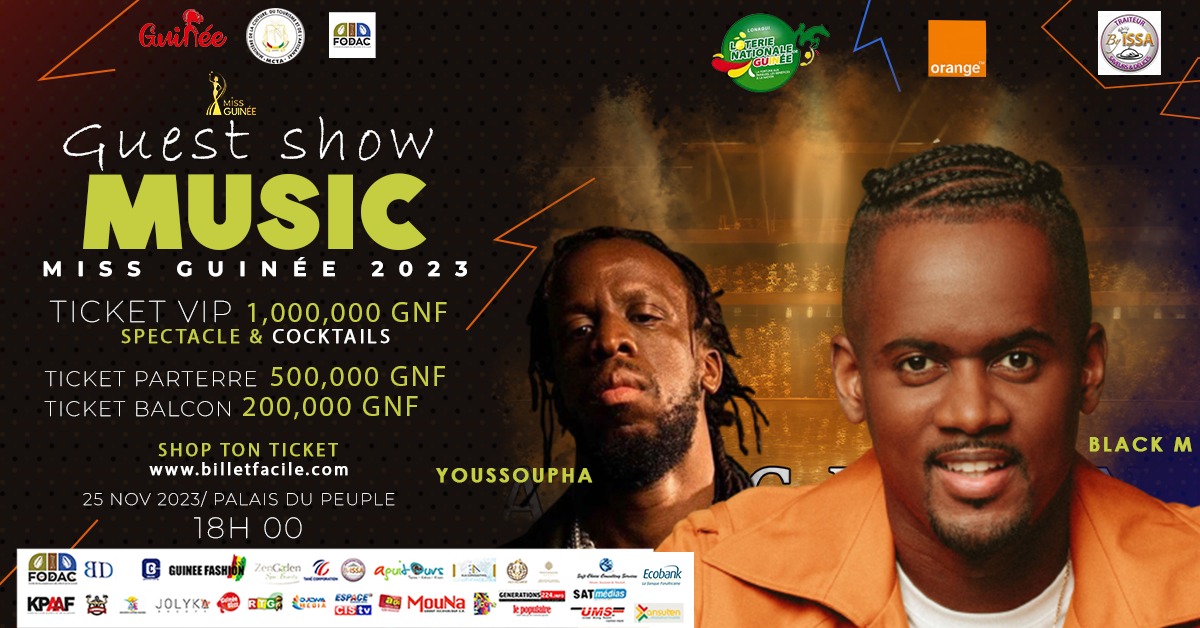 MISS GUINEE 2023-GUEST SHOW MUSIC - DN-AFRICA MEDIA PARTNER