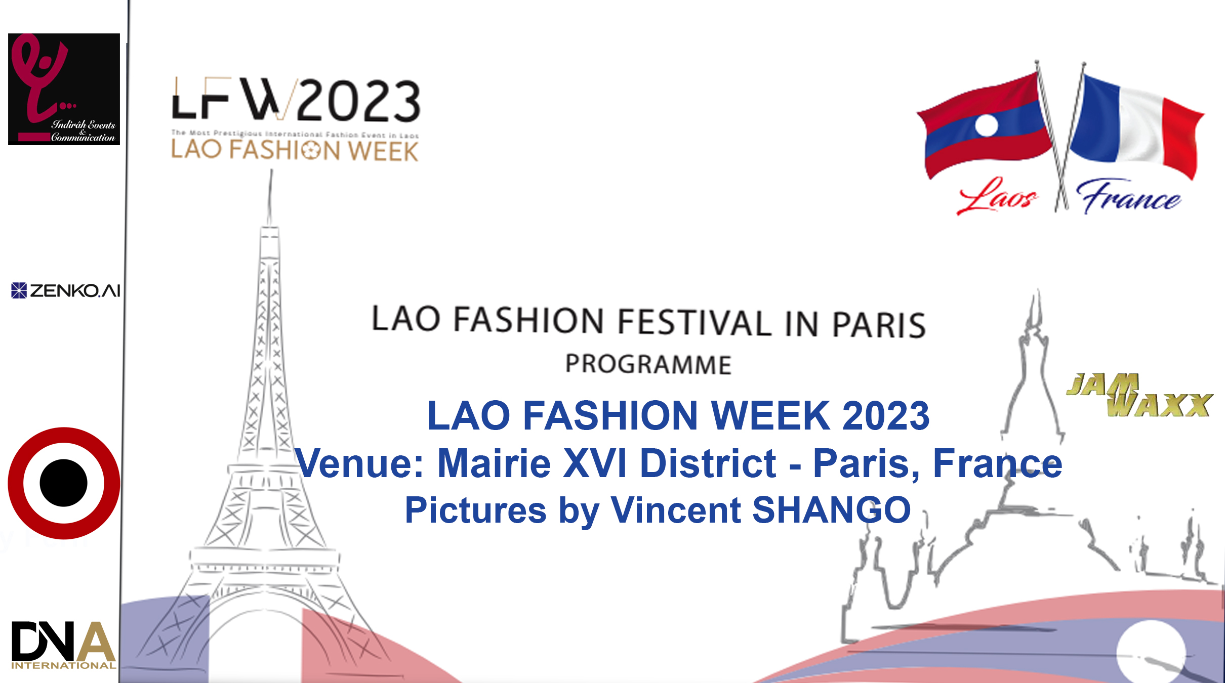 LAO FASHION WEEK 2023 – LAO FASHION FESTIVAL IN PARIS – Venue: Mairie XVI District – Paris, France