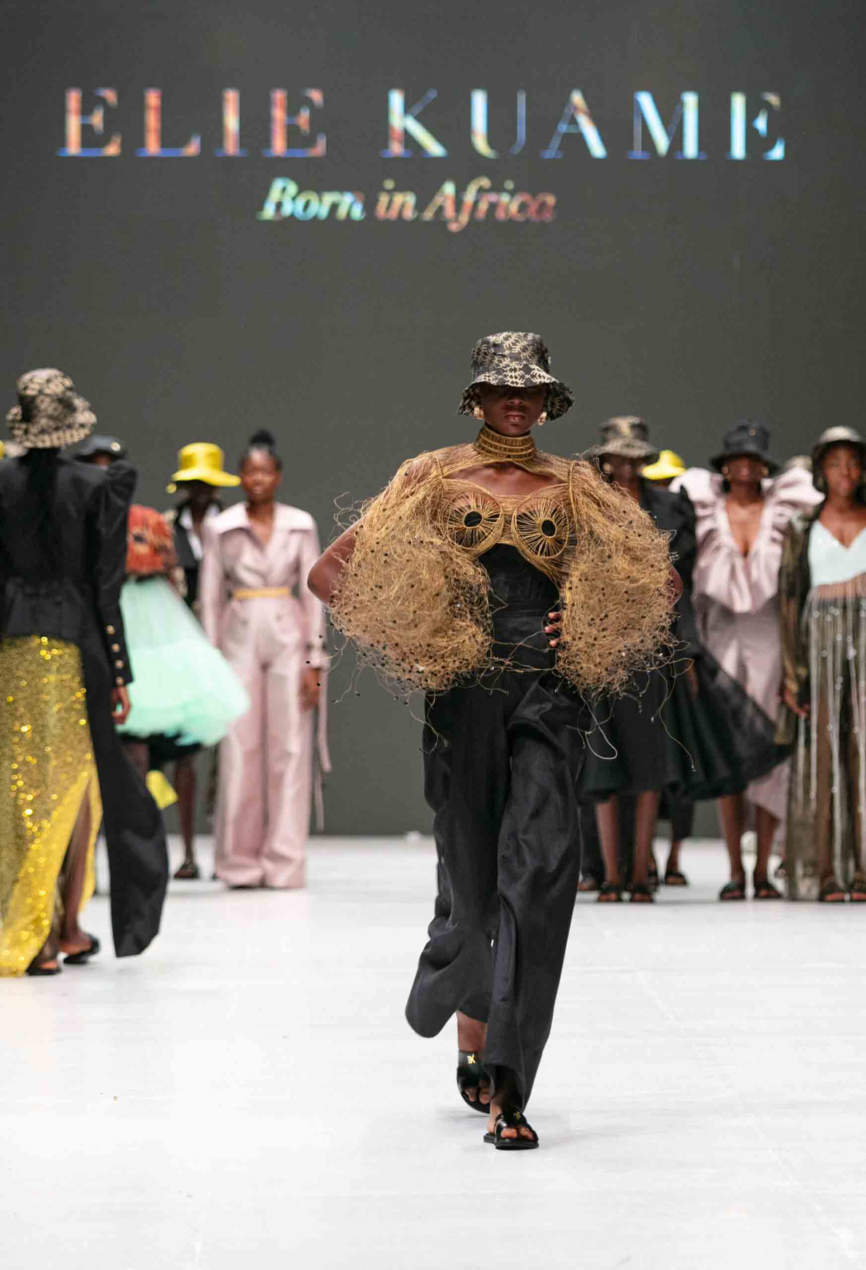Lagos Fashion Week 2023 Edition 13th - Runway Day 3 - ELIE KUAME Couture - Collection «FONDATIONS»