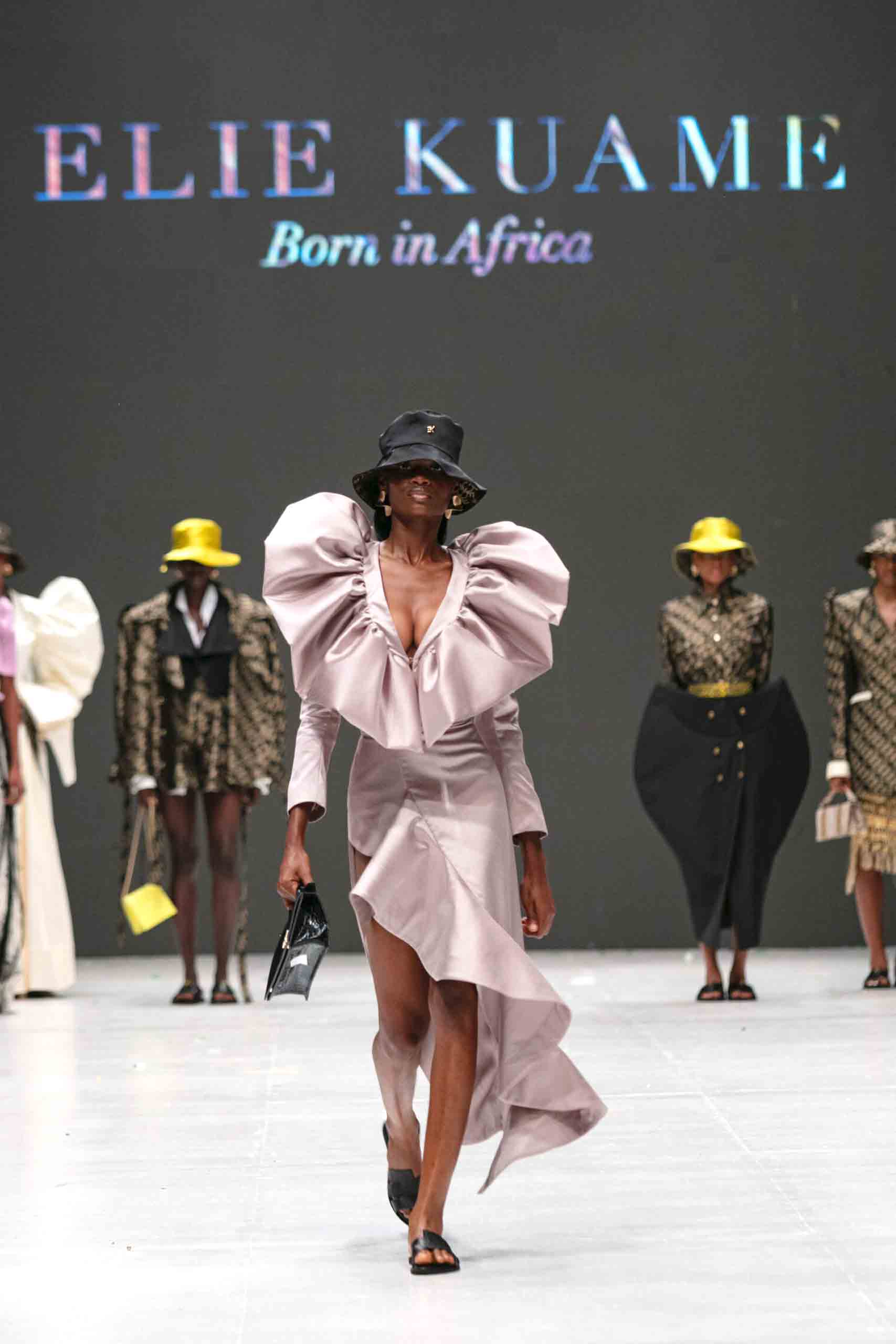 Lagos Fashion Week 2023 Edition 13th - Runway Day 3 - ELIE KUAME Couture - Collection «FONDATIONS»