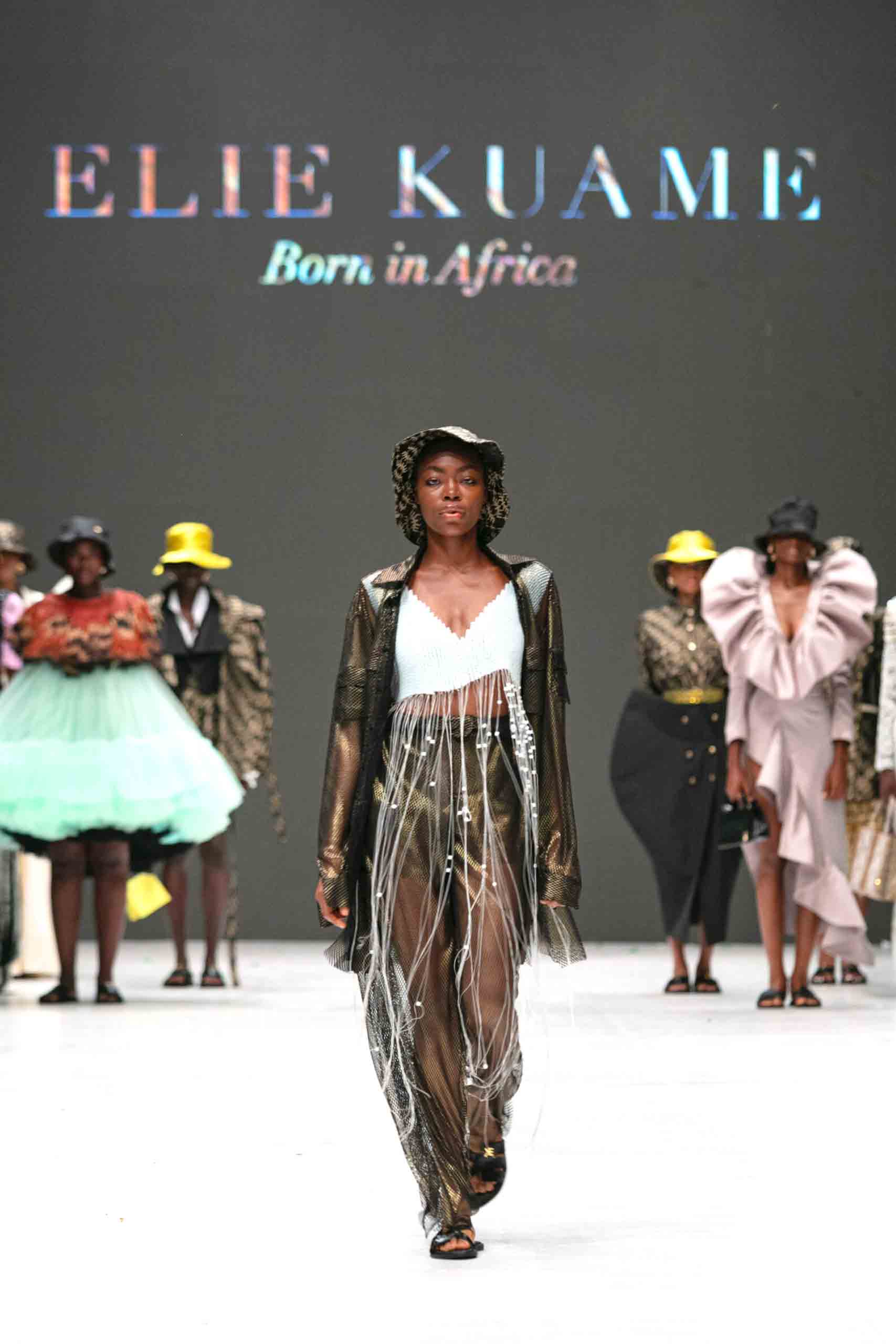 Lagos Fashion Week 2023 Edition 13th - Runway Day 3 - ELIE KUAME Couture - Collection «FONDATIONS»