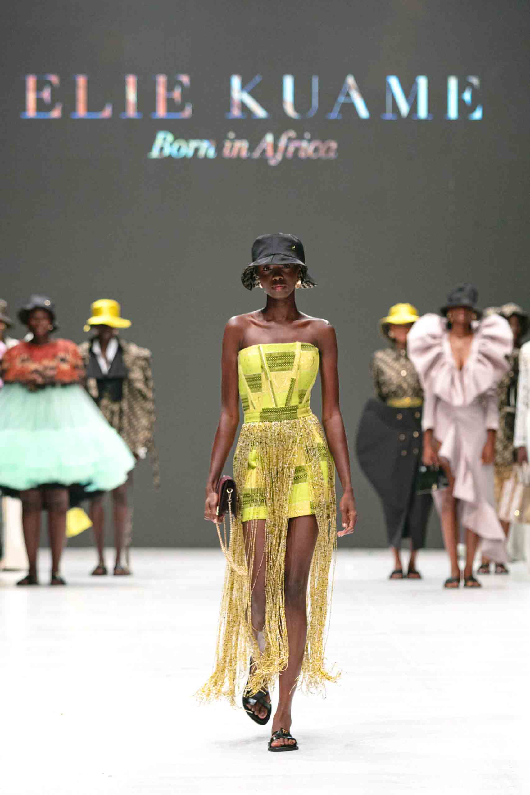 Lagos Fashion Week 2023 Edition 13th - Runway Day 3 - ELIE KUAME Couture - Collection «FONDATIONS»