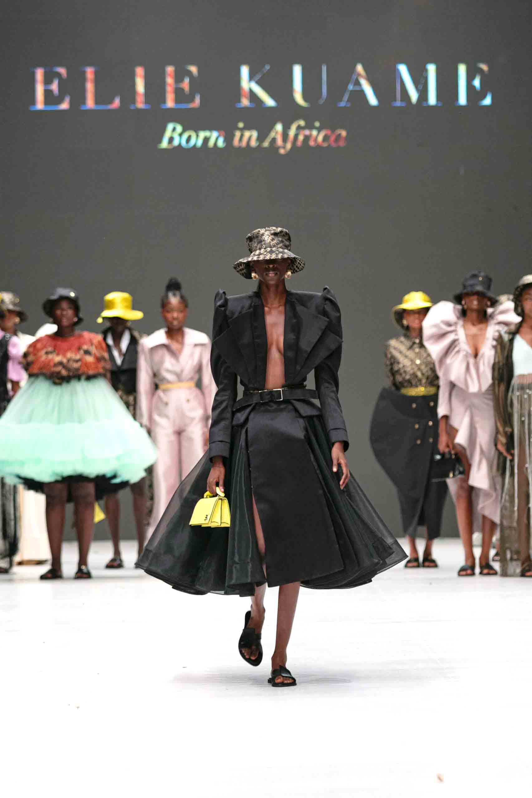 Lagos Fashion Week 2023 Edition 13th - Runway Day 3 - ELIE KUAME Couture - Collection «FONDATIONS»