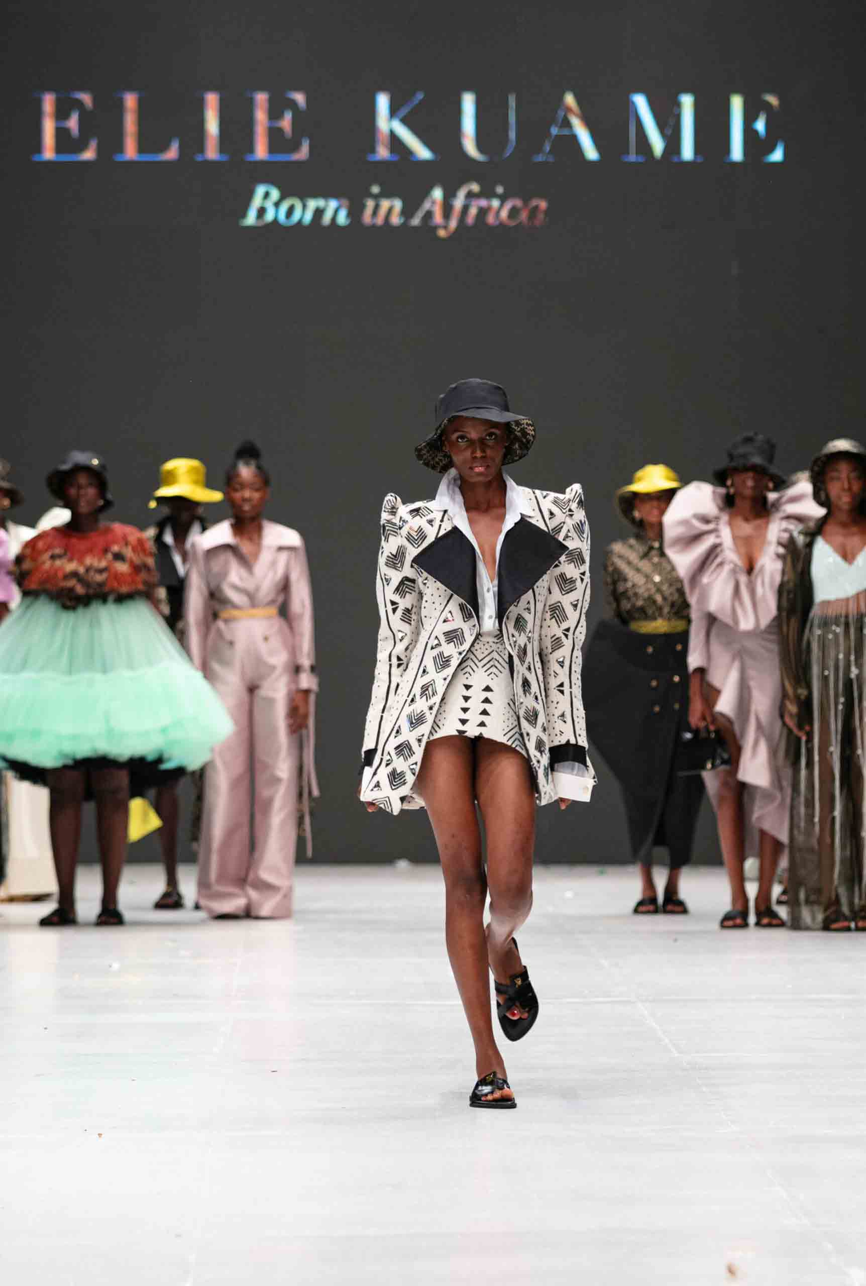 Lagos Fashion Week 2023 Edition 13th - Runway Day 3 - ELIE KUAME Couture - Collection «FONDATIONS»