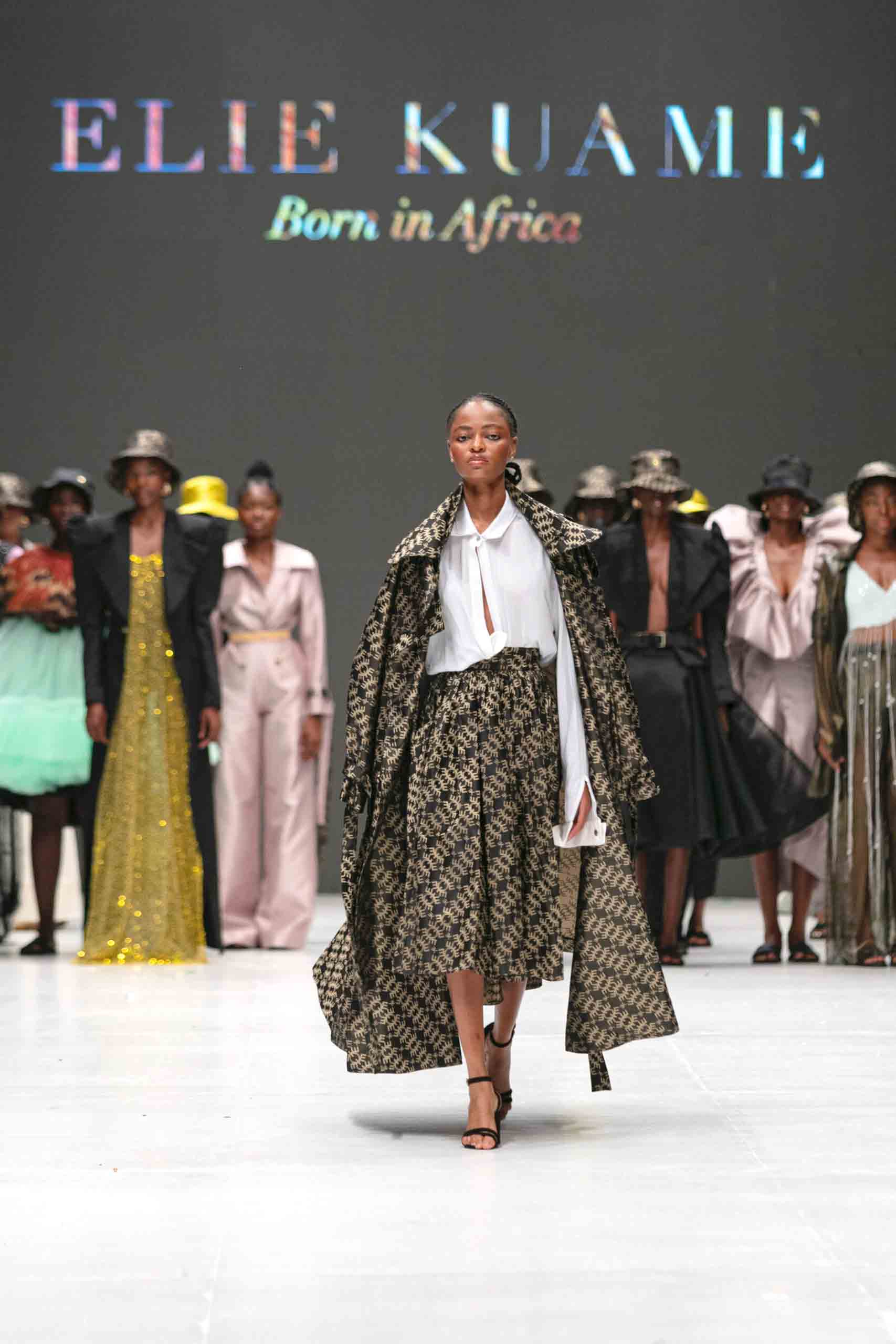 Lagos Fashion Week 2023 Edition 13th - Runway Day 3 - ELIE KUAME Couture - Collection «FONDATIONS»