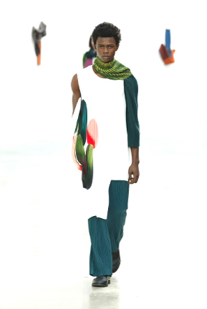 Ousmane's Meba is set to be part of the show for Issey Miyake Collection  Homme Plissé FW24