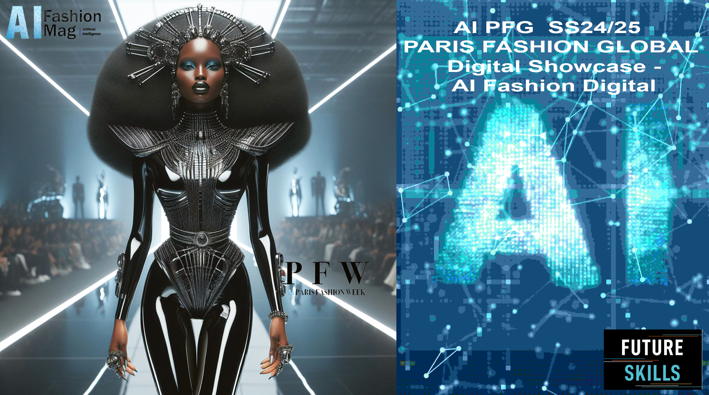 AI PFG  SS24/25  PARIS FASHION GLOBAL – Digital Showcase – AI Fashion Digital