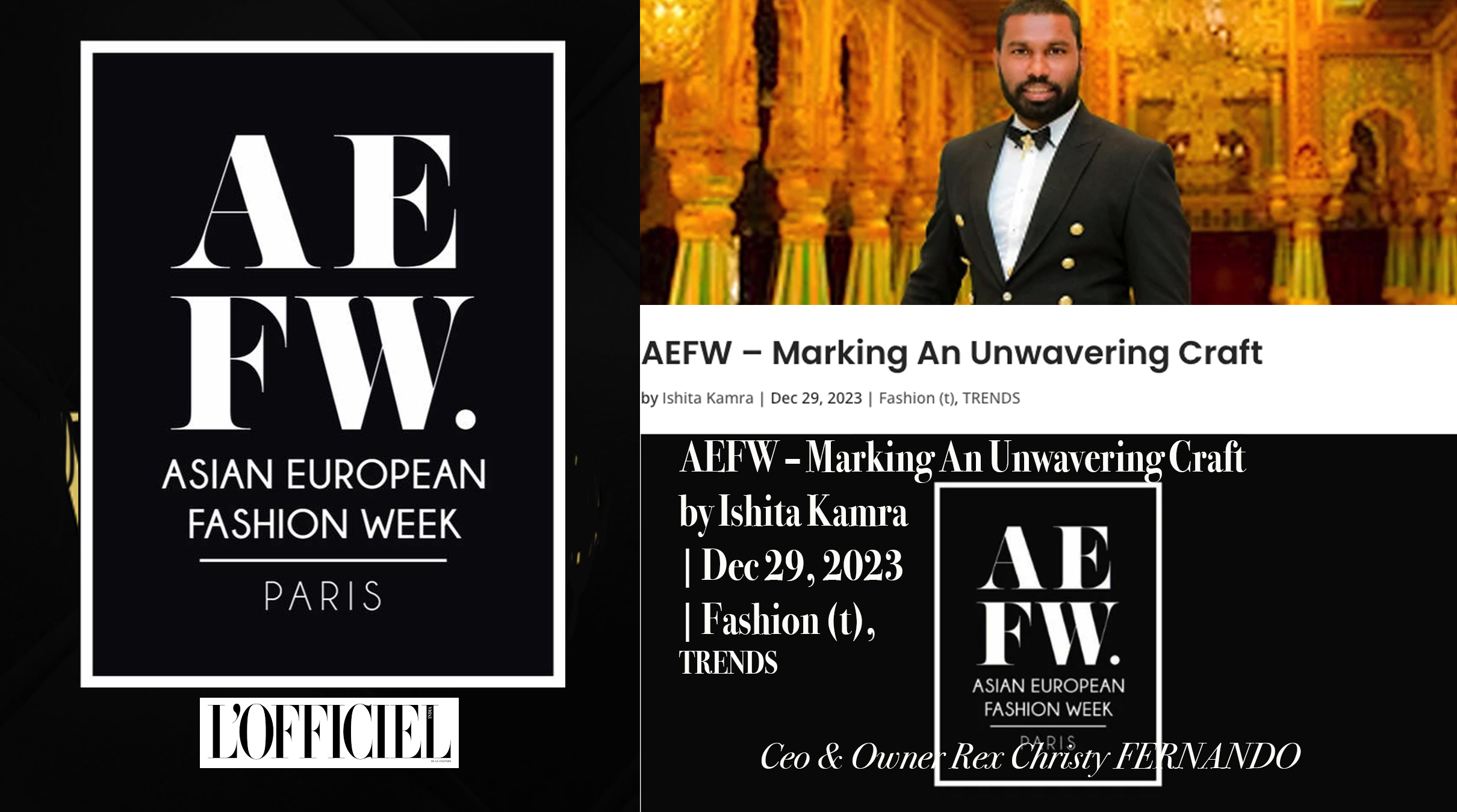 AFRICA-VOGUE-COVER-L'OFFICIEL-INDIA-AEFW-Marking-An-Unwavering-Craft-by Ishita-Kamra -DN-AFRICA-Media-Partner