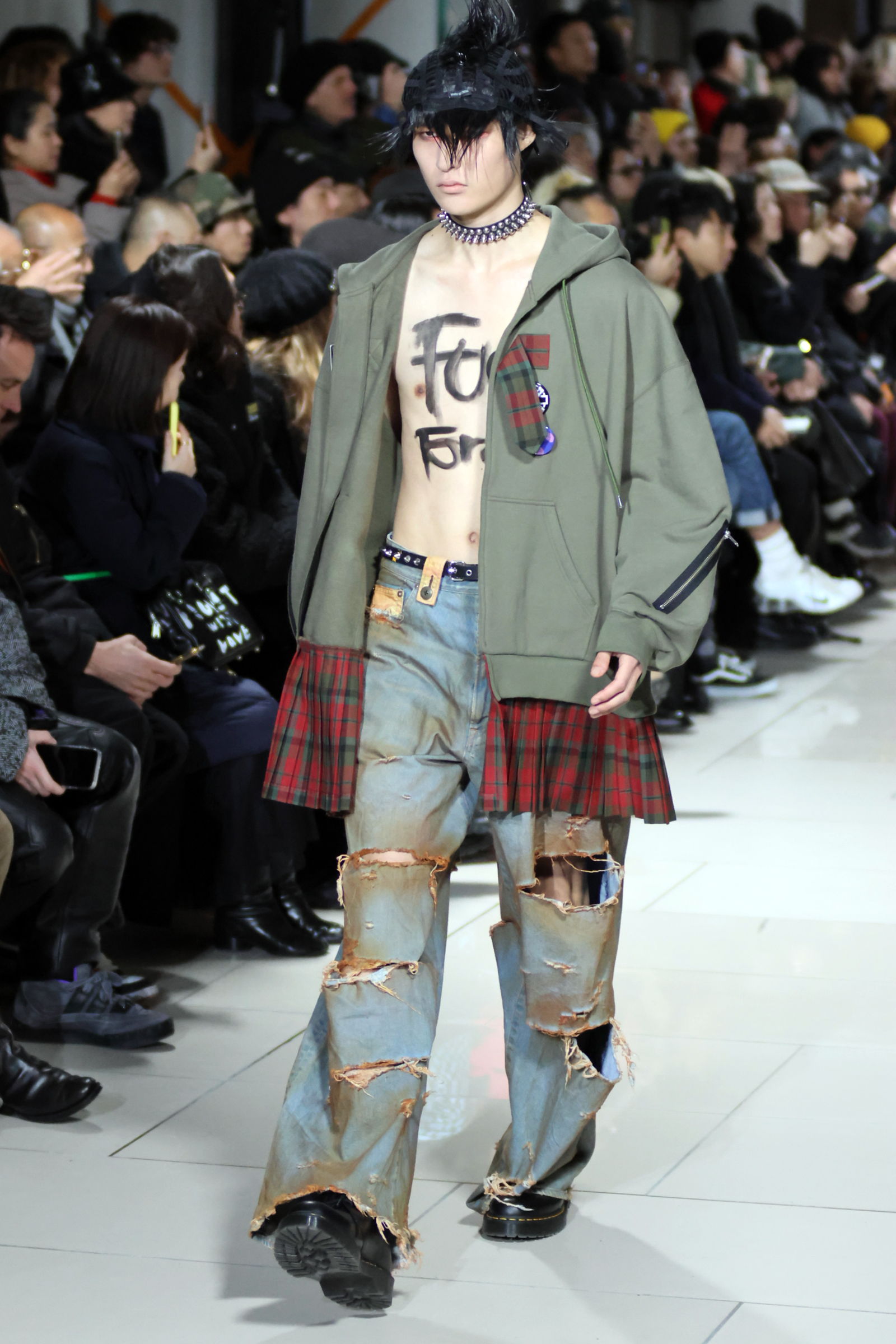 KIDILL-Unveils-'WHATEVER-HAPPENED-TO-PUNK'-at-Paris-Fashion-Week-FW24 Fall Winter