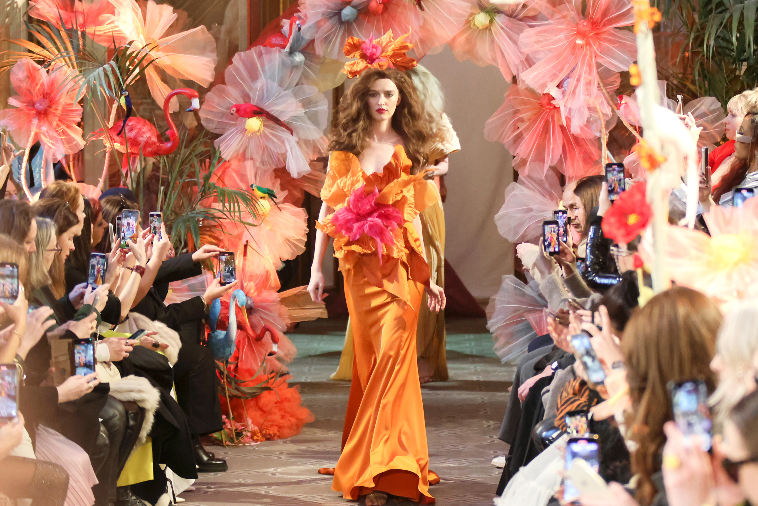 LENA ERZIAK SS24 2024 Couture Collection - Les Jardins de Luisa Casati PFW SS24 - PR Mephistopheles Productions