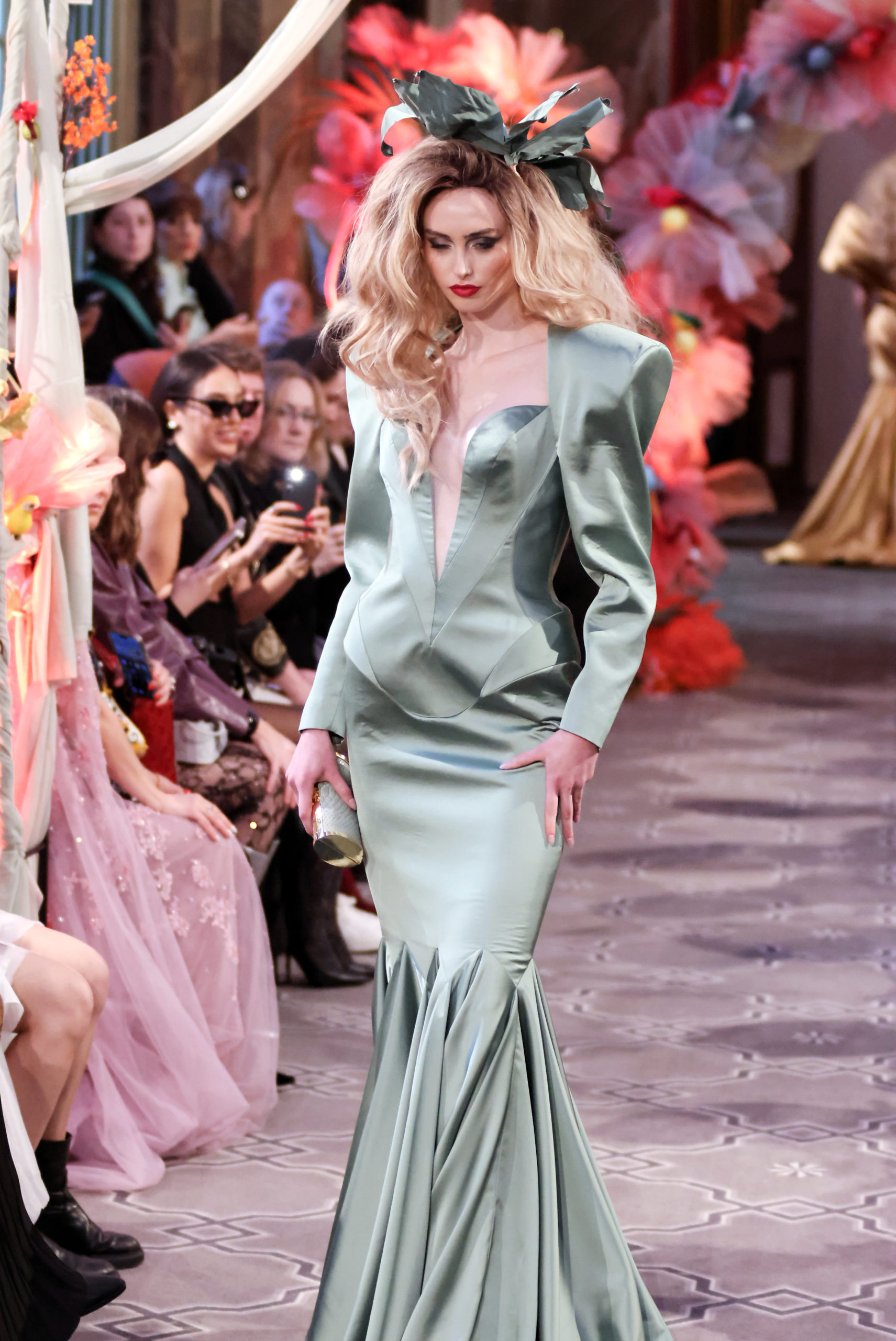 LENA ERZIAK SS24 Couture Collection - Les Jardins de Luisa Casati PFW SS24 - PR Mephistopheles Productions