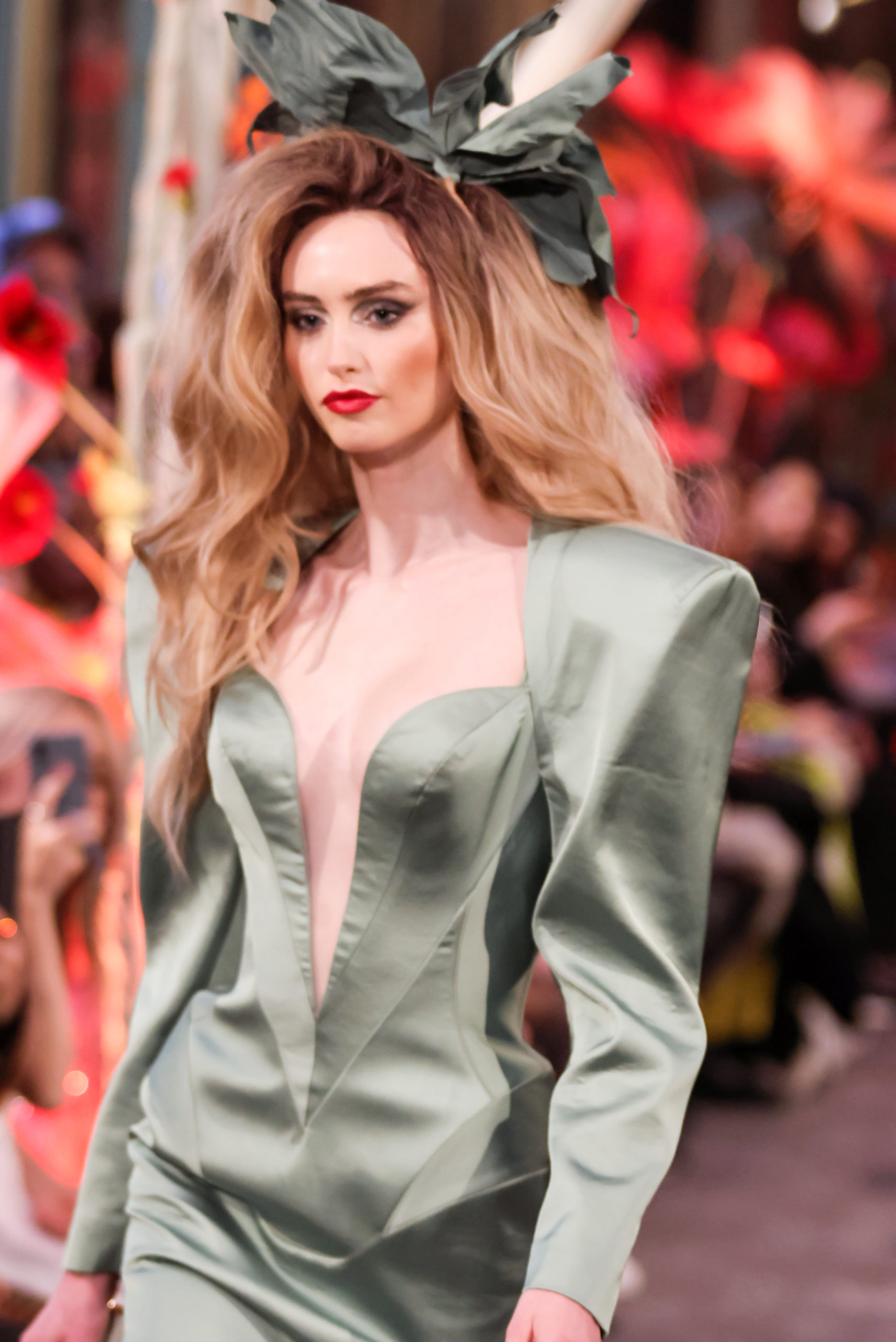 LENA ERZIAK SS24 Couture Collection - Les Jardins de Luisa Casati PFW SS24 - PR Mephistopheles Productions