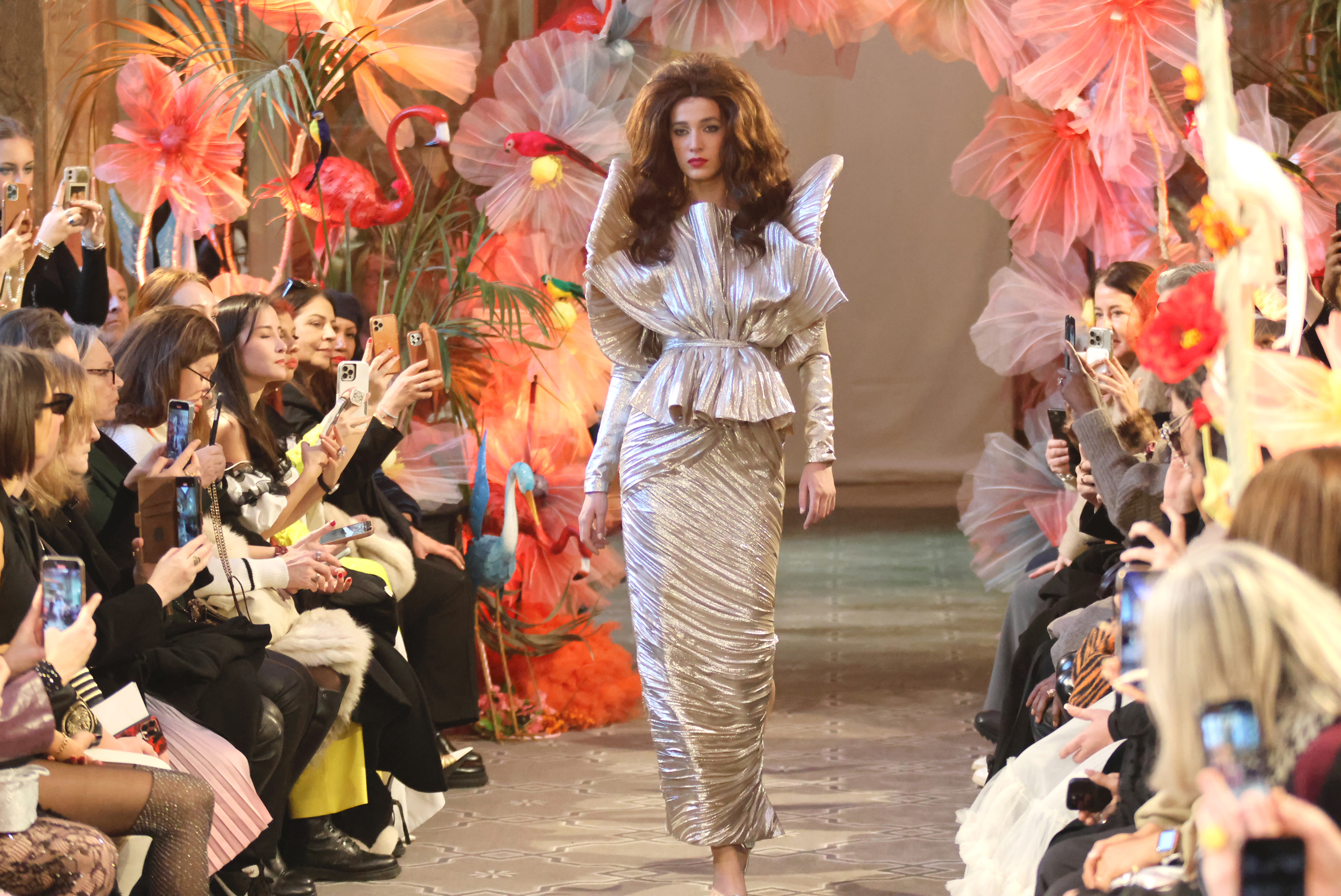 LENA ERZIAK SS24 Couture Collection - Les Jardins de Luisa Casati PFW SS24 - PR Mephistopheles Productions